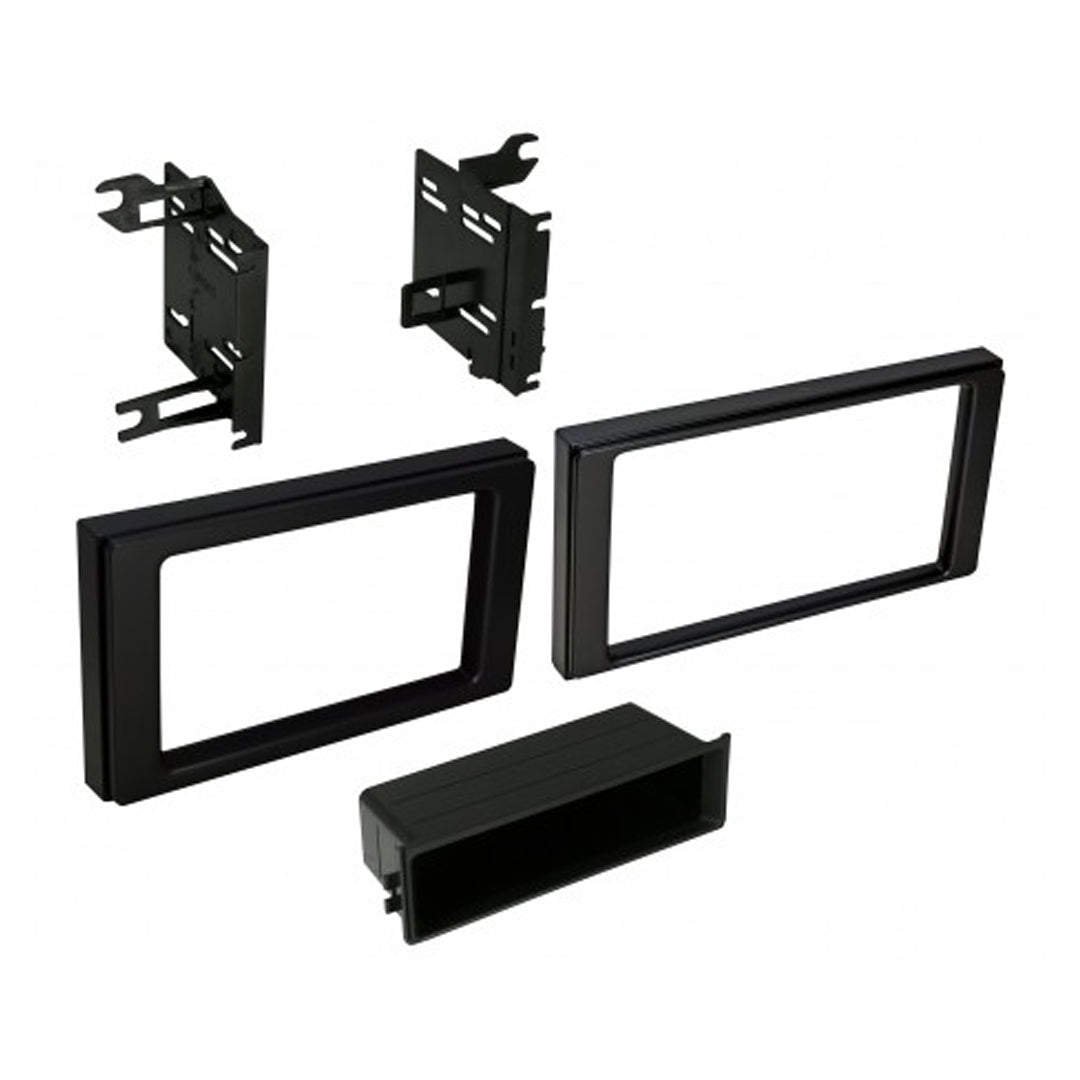 2016-2017 Toyota Tacoma Single ISO/Double DIN Car Stereo Radio Mounting Kit - Compatible with Aftermarket Head Units - Perfect for Upgrading Audio System in Your Truck