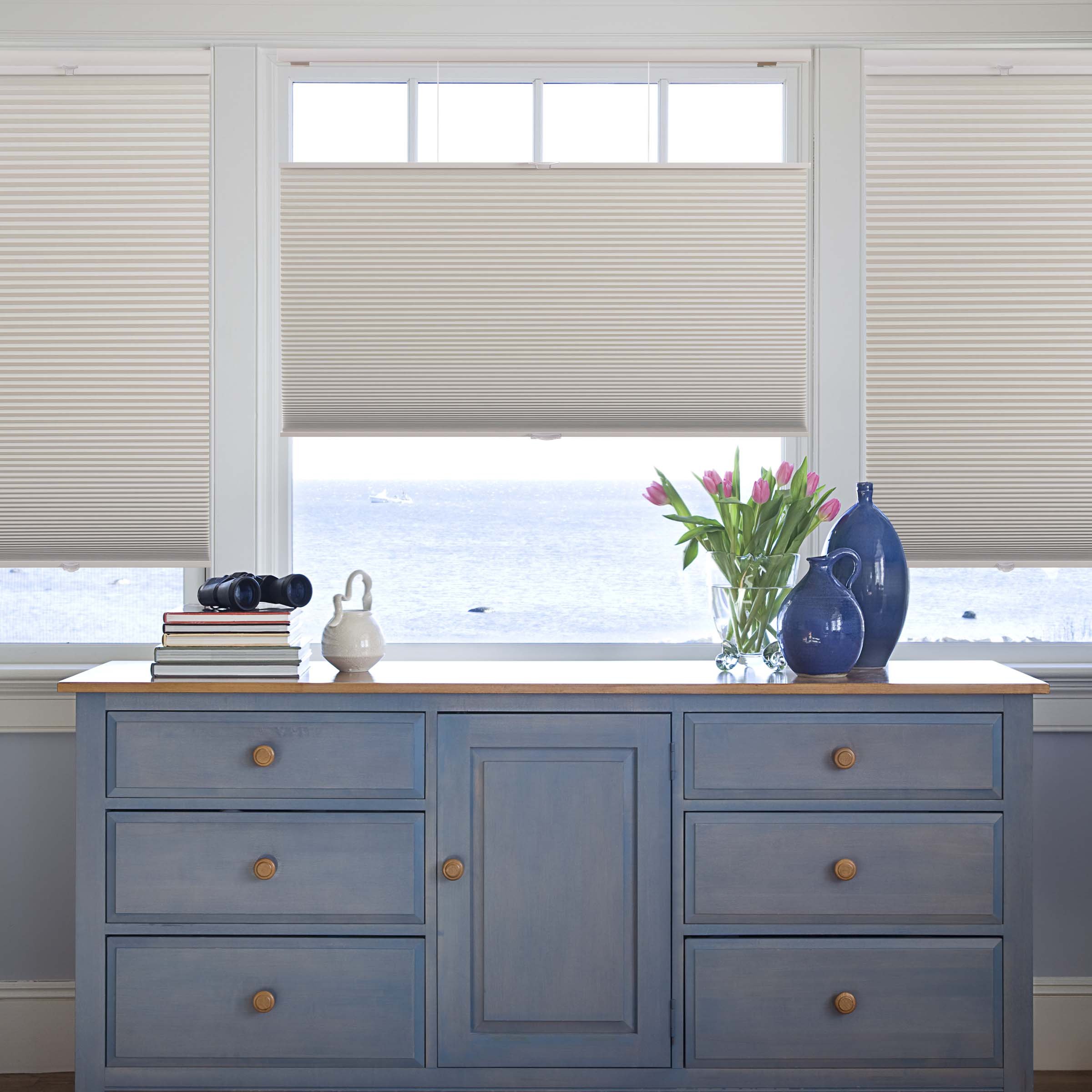 Blackout Top Down Bottom Up Cordless Cellular Shades - 30