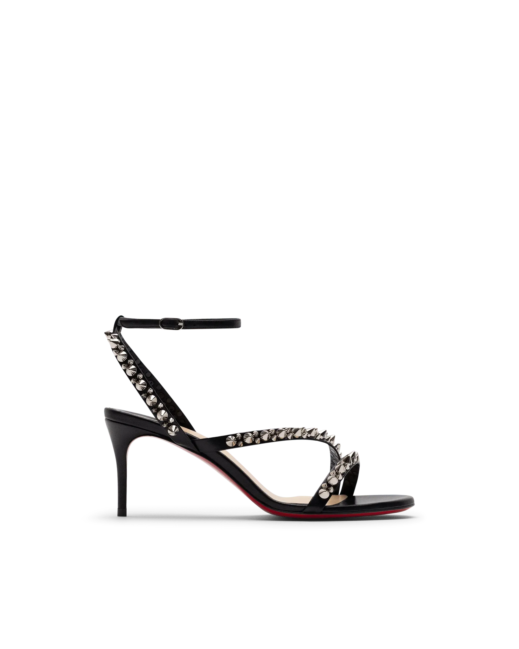 Mafaldina Spikes 70mm Heeled Sandals for Women - Chunky Block Heel Open Toe Summer Shoes | Perfect for Parties, Weddings & Night Out