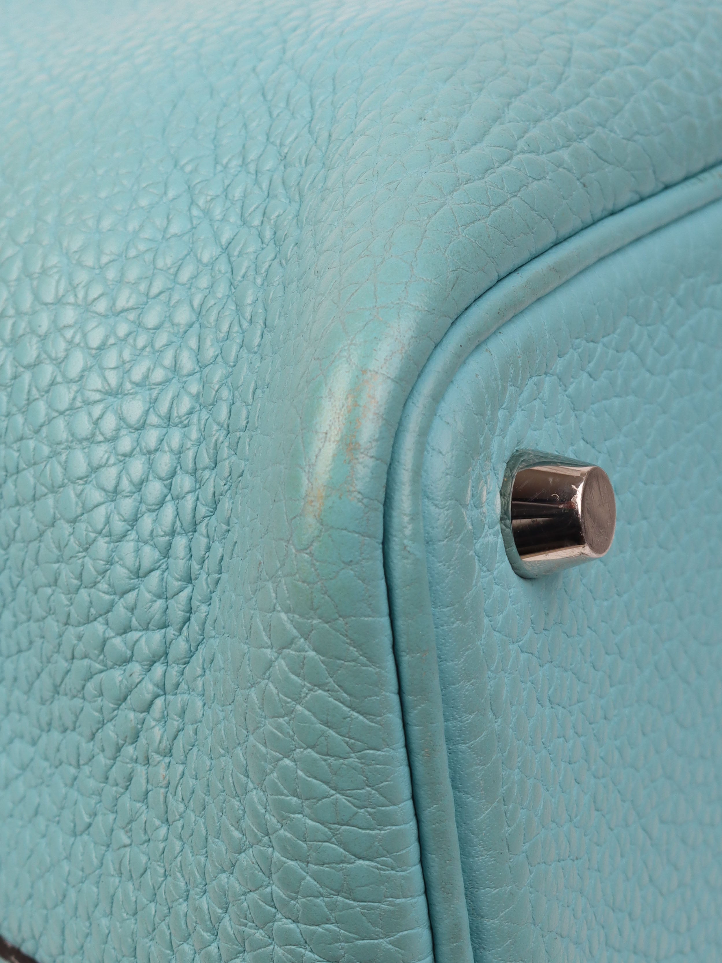 Authentic Hermes Picotin Lock 18 Bag - 3P Bleu Atoll with X Stamp & Palladium Hardware | Luxury Crossbody Tote for Women | Perfect for Everyday Use, Shopping & Travel