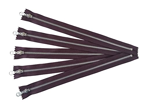 dark brown-silver