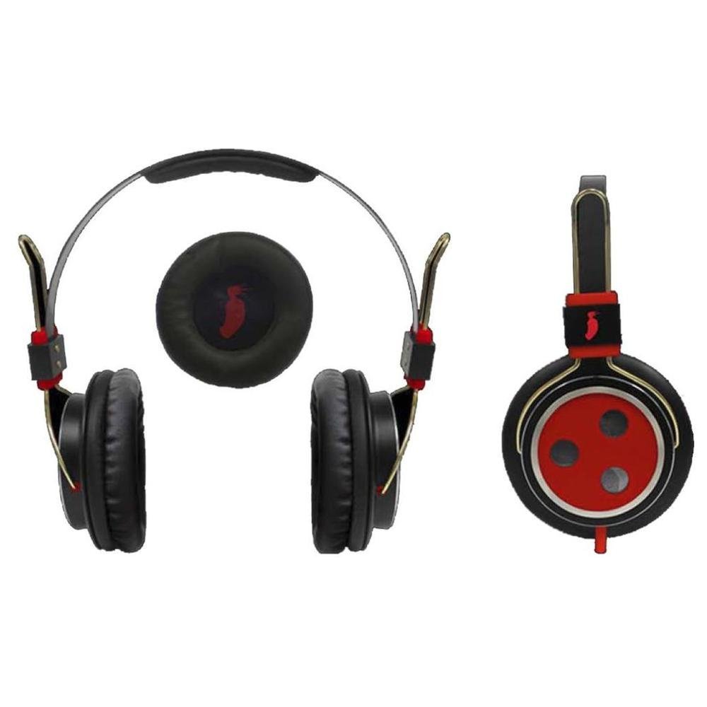 Baseline SL1021 Red Wired Headphones - Lightweight On-Ear Design for Music, Gaming & Calls | Discontinued Model