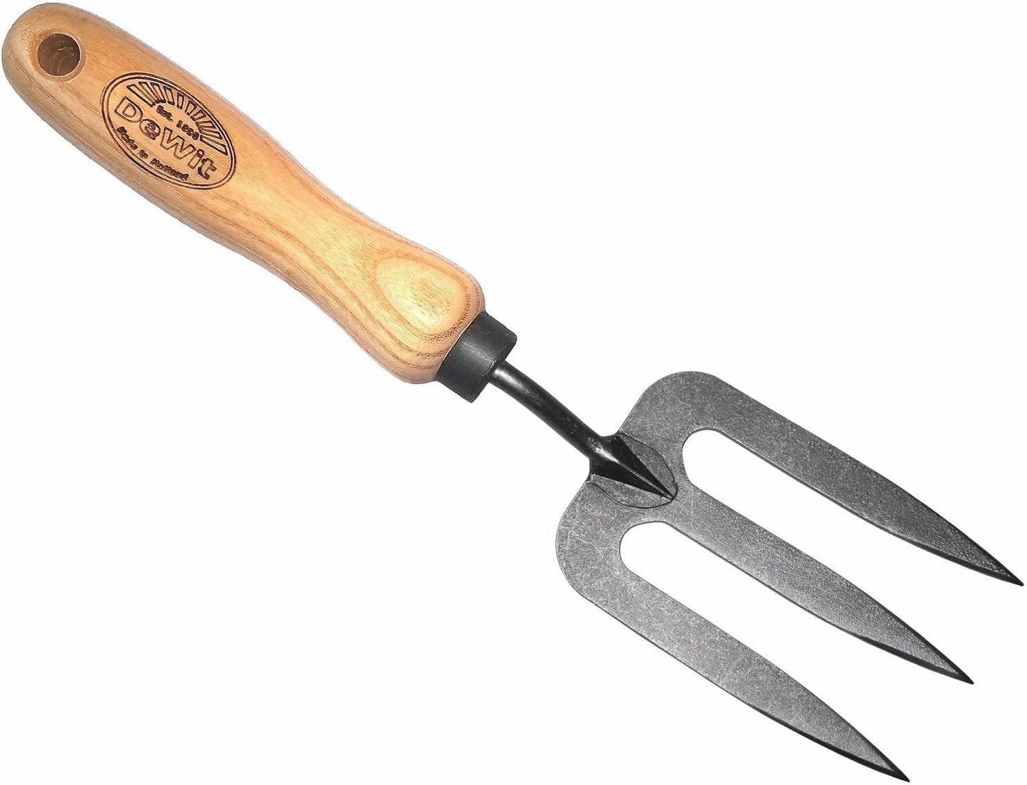 Dewit 3-Piece Gardening Tool Set - Forged Stainless Steel Trowel, Hand Fork & 3-Tine Cultivator | Perfect Gift for Gardeners | Ideal for Planting, Weeding & Soil Cultivation
