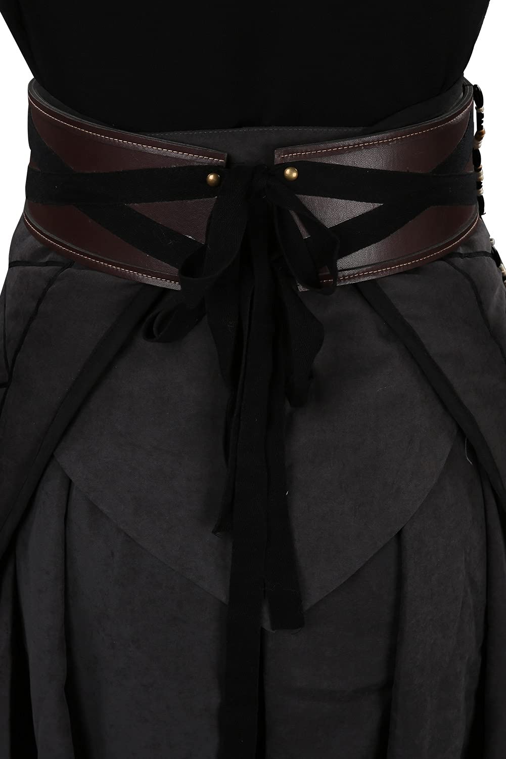 Women's Medieval Knight Costume Set - Warrior Halloween Outfit with Tunic & Pants for Adults | Renaissance Fair, Cosplay, LARP & Halloween Party Costume