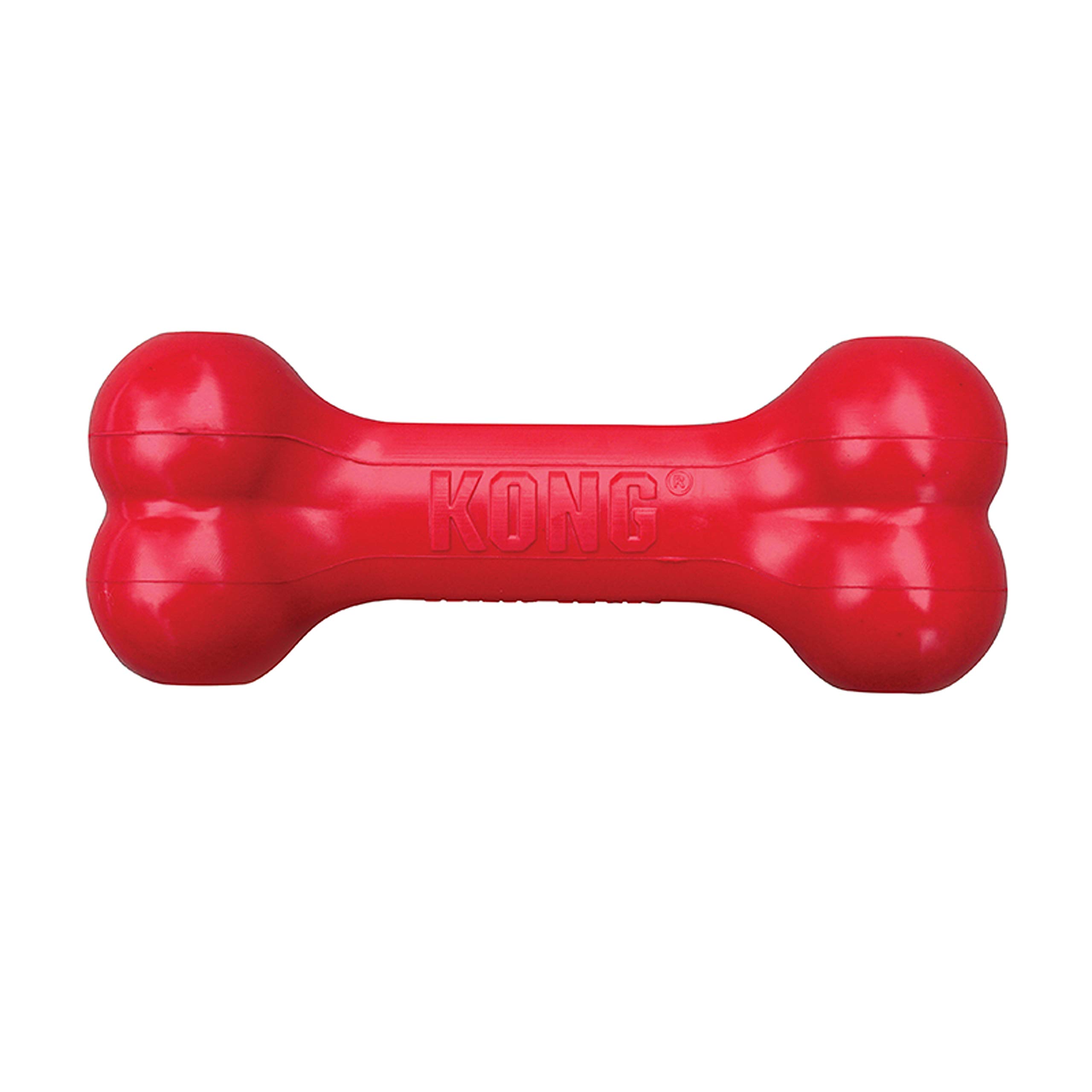 KONG Goodie Bone - Durable Rubber Chew Toy for Large Dogs with Treat Dispenser - Perfect for Aggressive Chewers & Interactive Playtime at Home or Outdoors