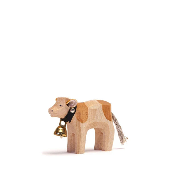 Marc Trauffer Traditional Swiss Cows Figurine - Authentic Swiss Decor for Home & Office - Perfect for Farmhouse, Alpine, and European Style Decorations