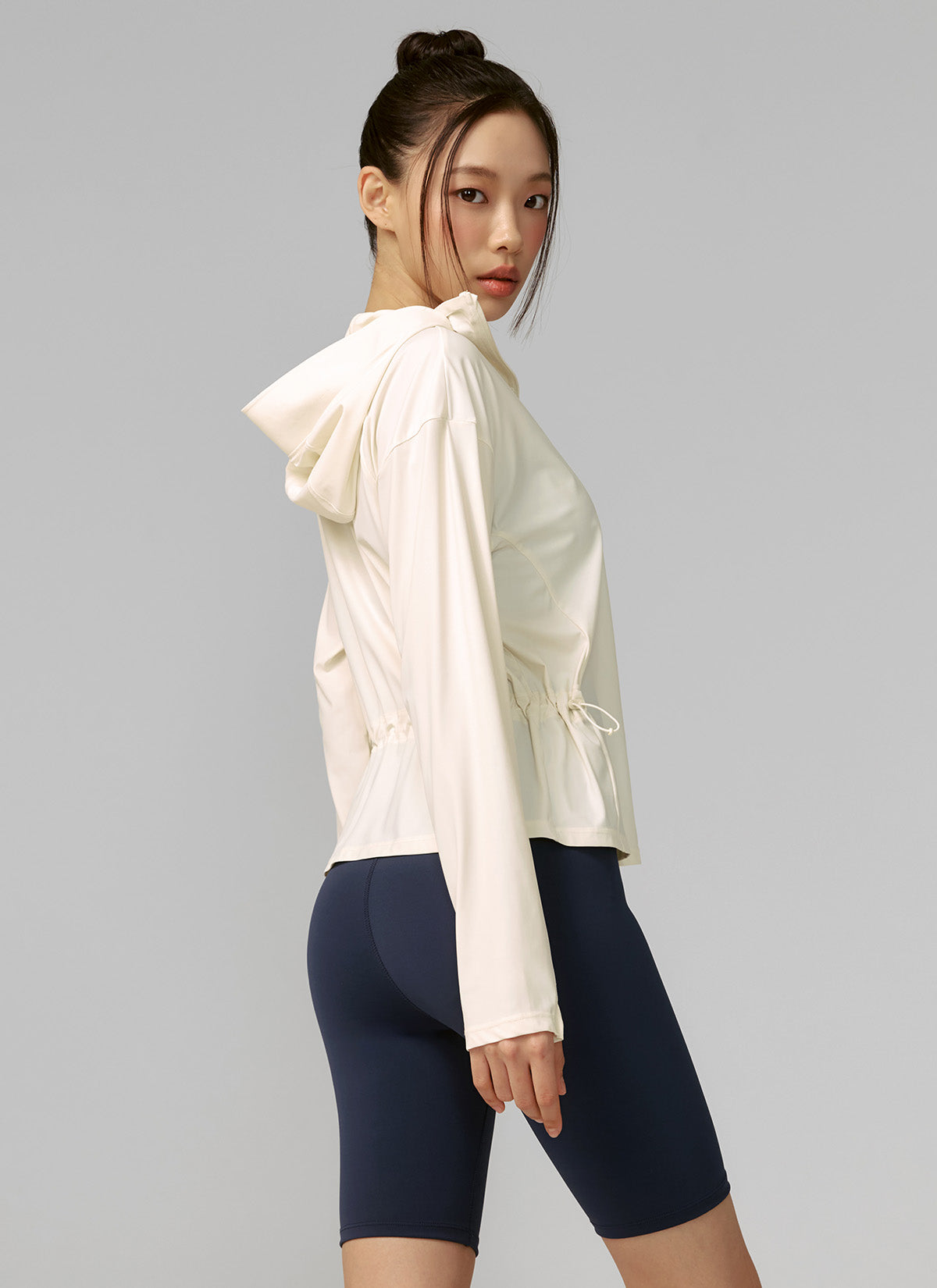 Lightweight Cooling String Hoodie Jacket for Men & Women - Breathable Summer Outdoor Wear for Running, Yoga, and Casual Street Style