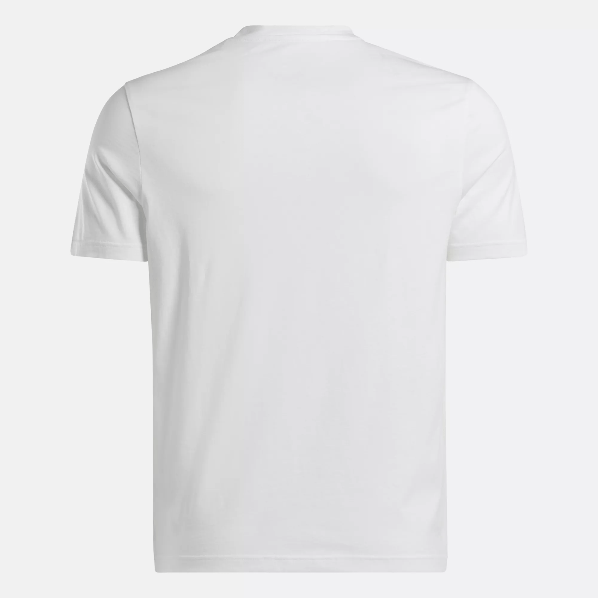 Reebok Men's Identity Big Stacked Logo T-Shirt - Comfortable Cotton Tee for Casual Wear & Gym Workouts