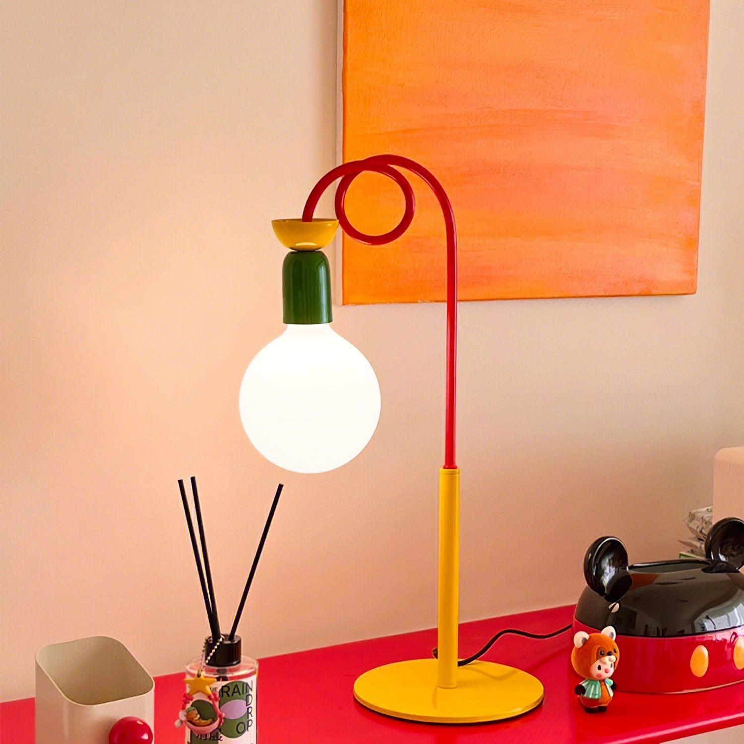 Circulo Play Table Lamp - Modern LED Night Light for Kids Bedroom, Nursery & Playroom - Soft Glow for Reading, Relaxation & Sleep