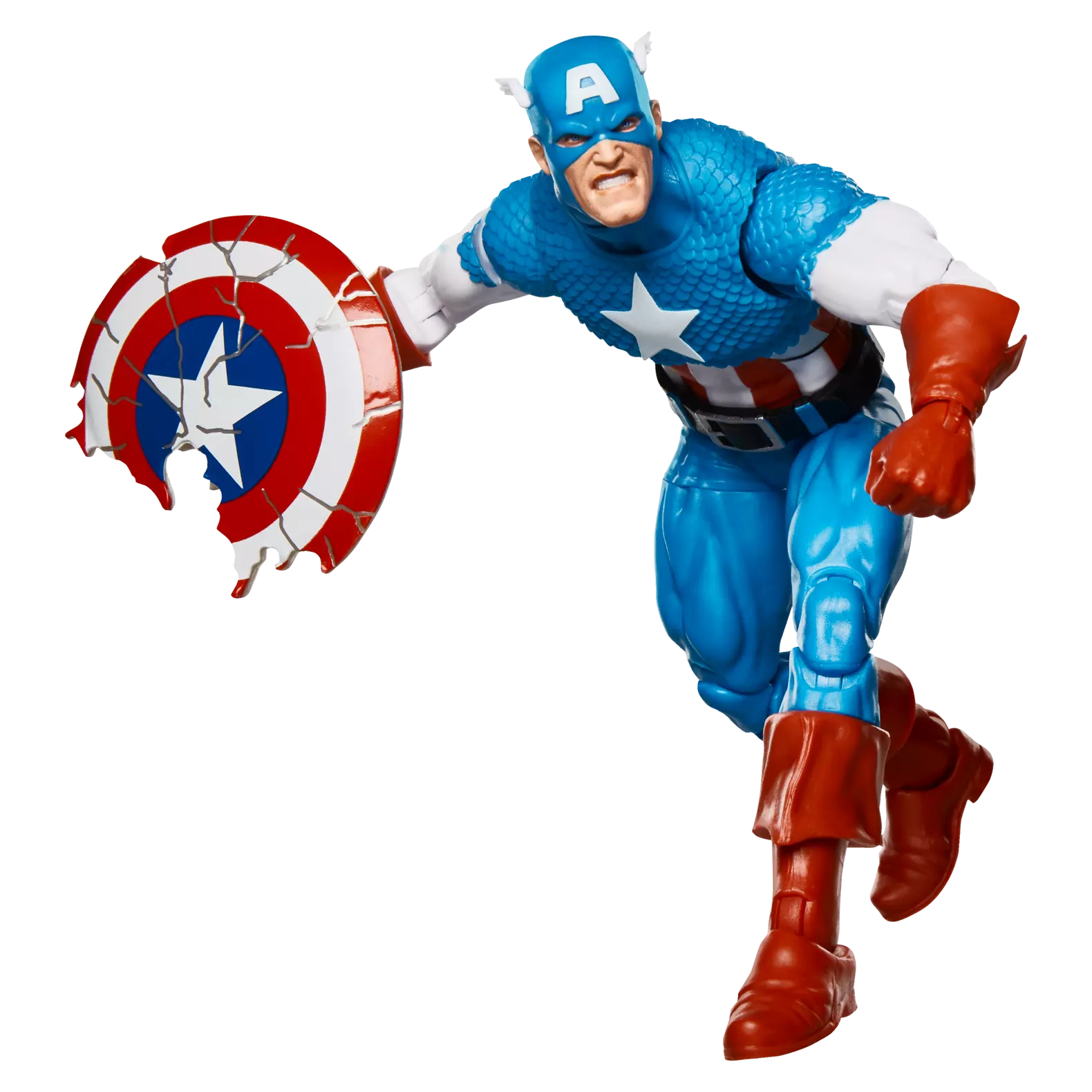 Marvel Legends Secret Wars Captain America 6-Inch Action Figure with Shield - Collectible Superhero Toy for Display, Gifts & Marvel Fans - Perfect for Comic Book Collections & Superhero Battles