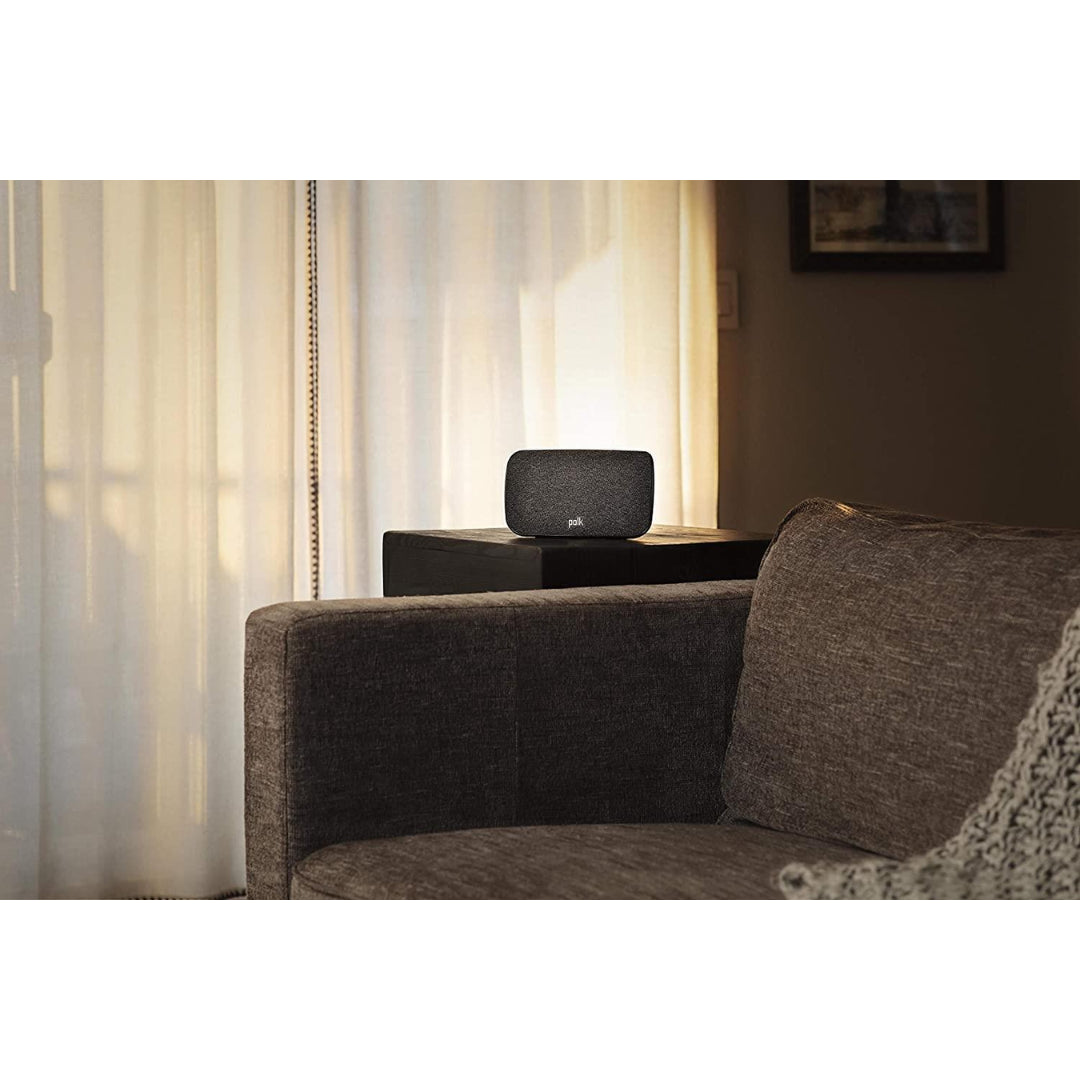 Polk SR2 Wireless Surround Speakers for Polk Soundbars - Premium Wireless Audio for Home Theater, Gaming & Movies (Pair)