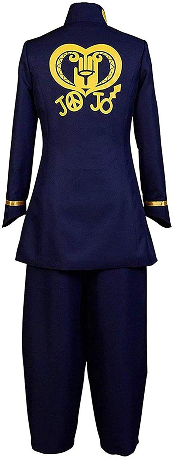 Higashikata Josuke Blue Uniform Cosplay Costume - JoJo's Bizarre Adventure Halloween Outfit for Anime Conventions & Dress-Up Parties