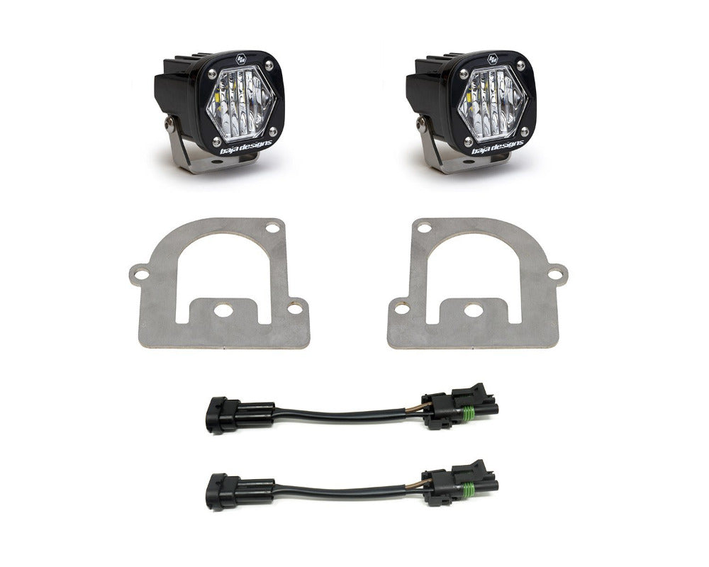 2021-2024 Ford Bronco Sport Baja Designs S1 Series LED Fog Light Kit - Off-Road & Night Driving Upgrade for Enhanced Visibility