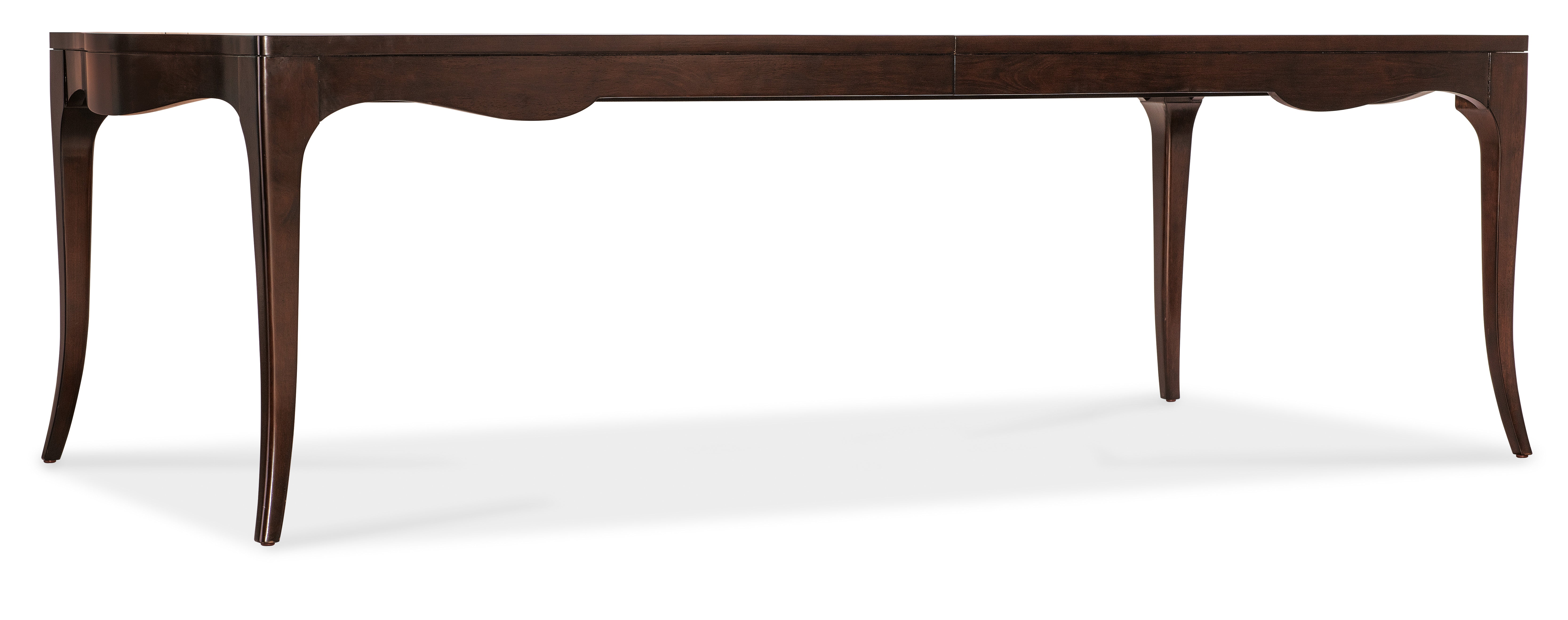 Bella Donna Extendable Rectangle Dining Table with 22 Inch Leaf - Modern Expandable Kitchen Table for Small Space, Dinner Parties & Family Gatherings