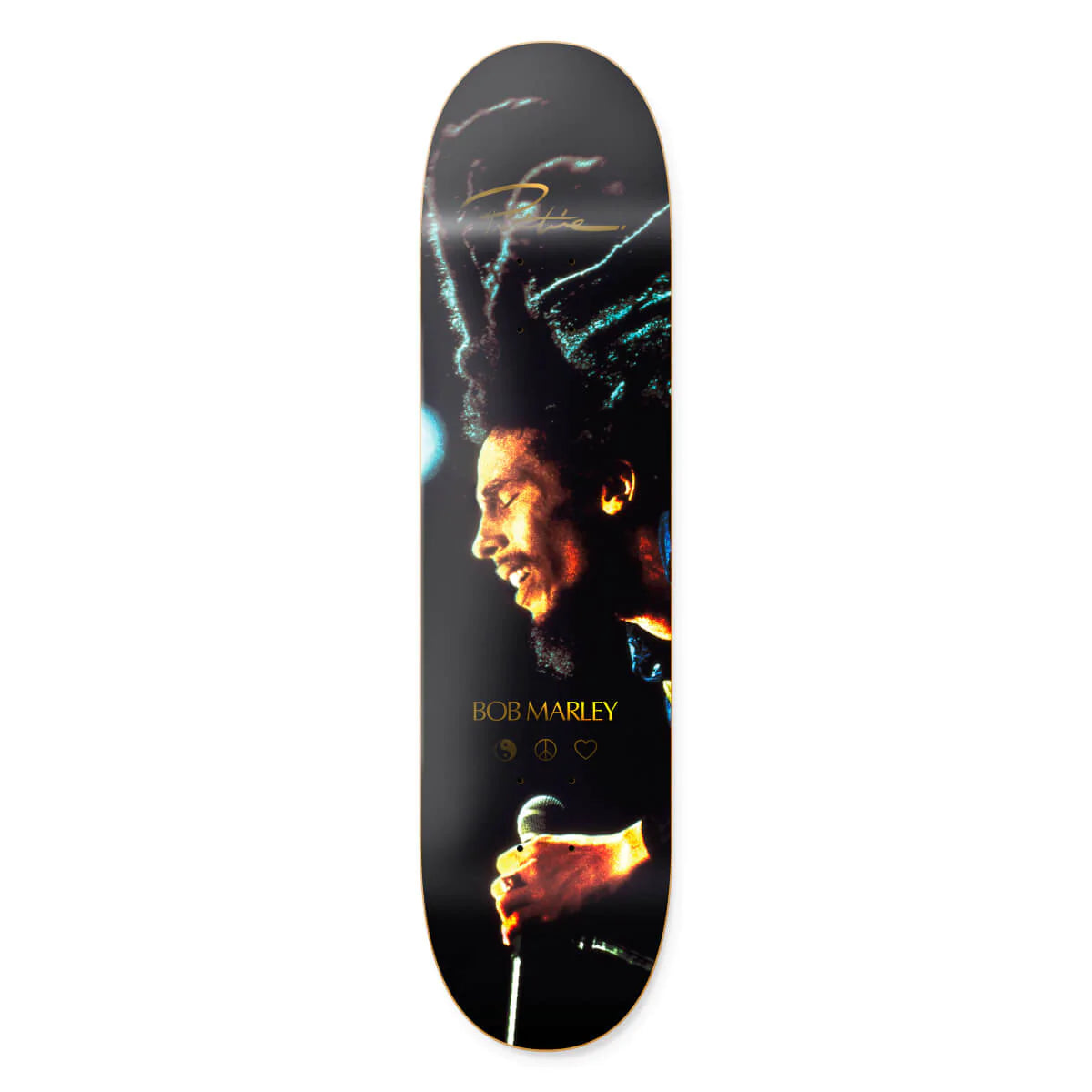 Primitive x Bob Marley Wildone Skateboard Deck - Limited Edition Graphic Skateboard for Street & Park Riding - Perfect for Skaters & Collectors | Outdoor Sports & Urban Lifestyle