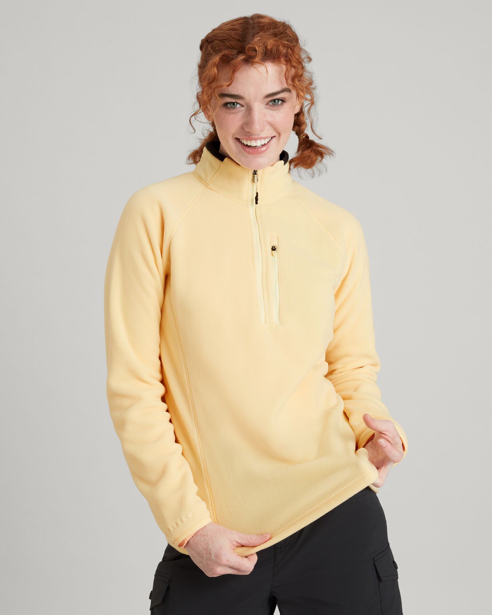 Women's Ridge 100 PrimaLoft Bio Pullover Jacket - Lightweight Insulated Winter Hoodie for Hiking & Outdoor Activities | Sunlit Color