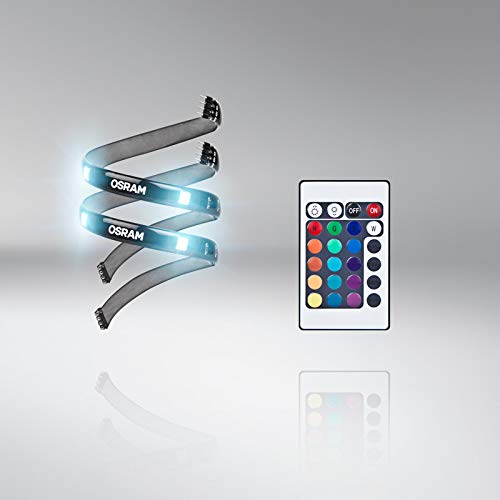 Osram LEDINT201-SEC LED Ambient Tuning Lights Base Kit 12V - Car Interior Lighting for Mood & Style Enhancement - Perfect for Night Driving & Custom Vehicle Decor