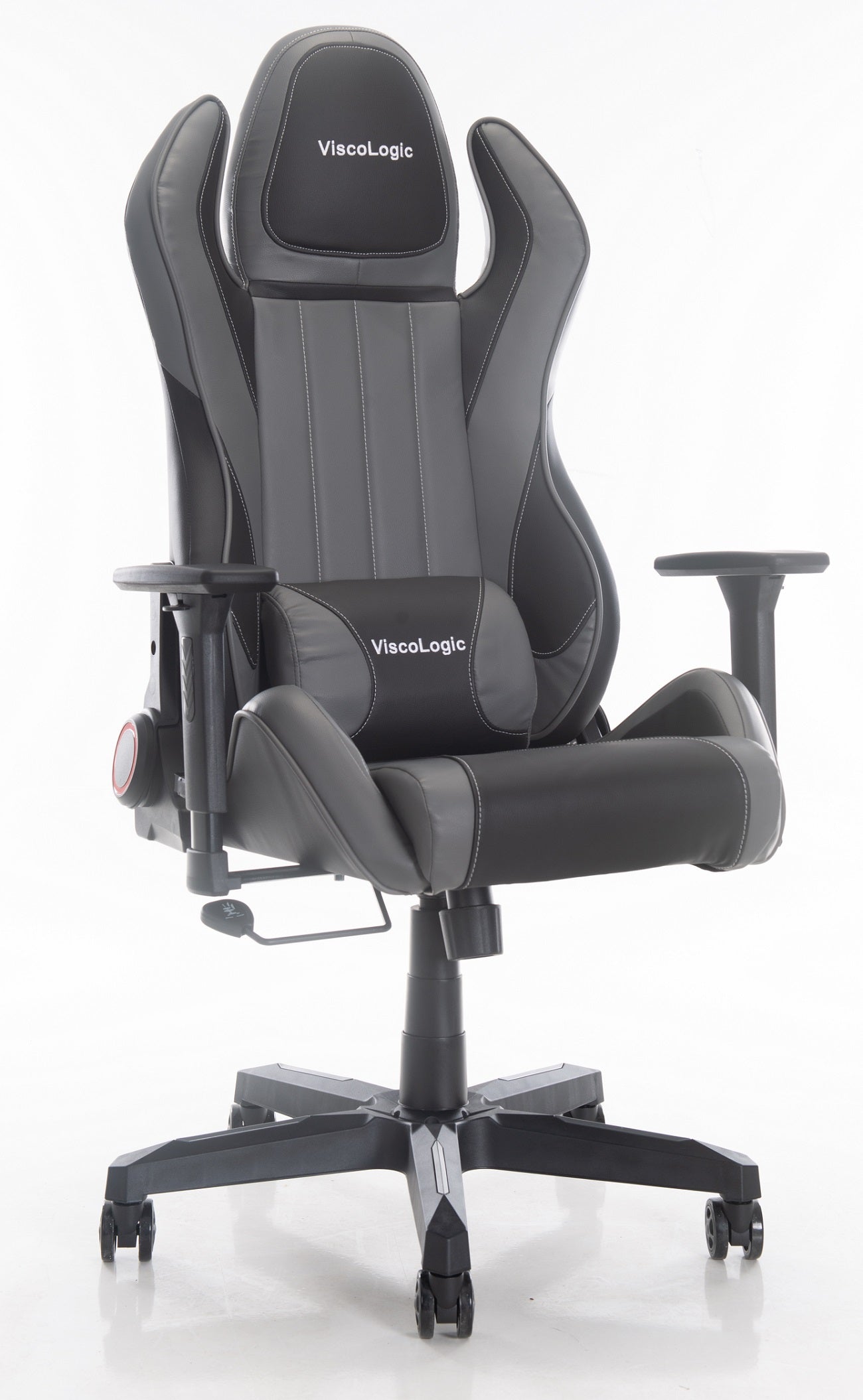 PRO X SERIES 7902 Ergonomic Gaming Chair - Black & Grey - High Back Racing Style with Lumbar Support - Perfect for PC, Console & Office Gaming