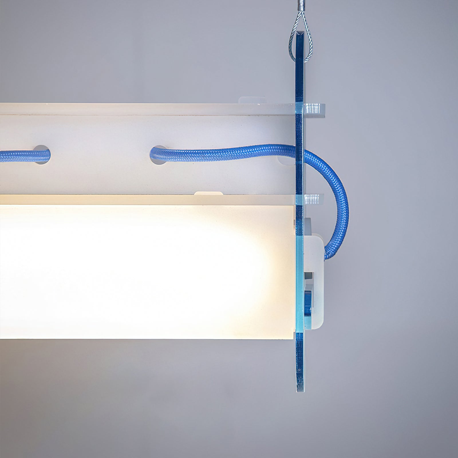 Modern Minimalist Pendant Light Fixture - Sleek Hanging Lamp for Kitchen Island, Dining Room, or Bedroom - Energy Efficient LED Bulb Compatible