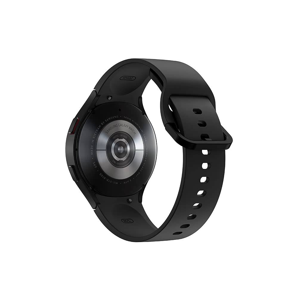 Samsung Galaxy Watch4 44mm Smartwatch - Black Aluminum, 1.36