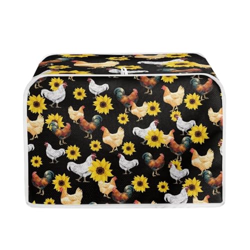 sunflower and rooster