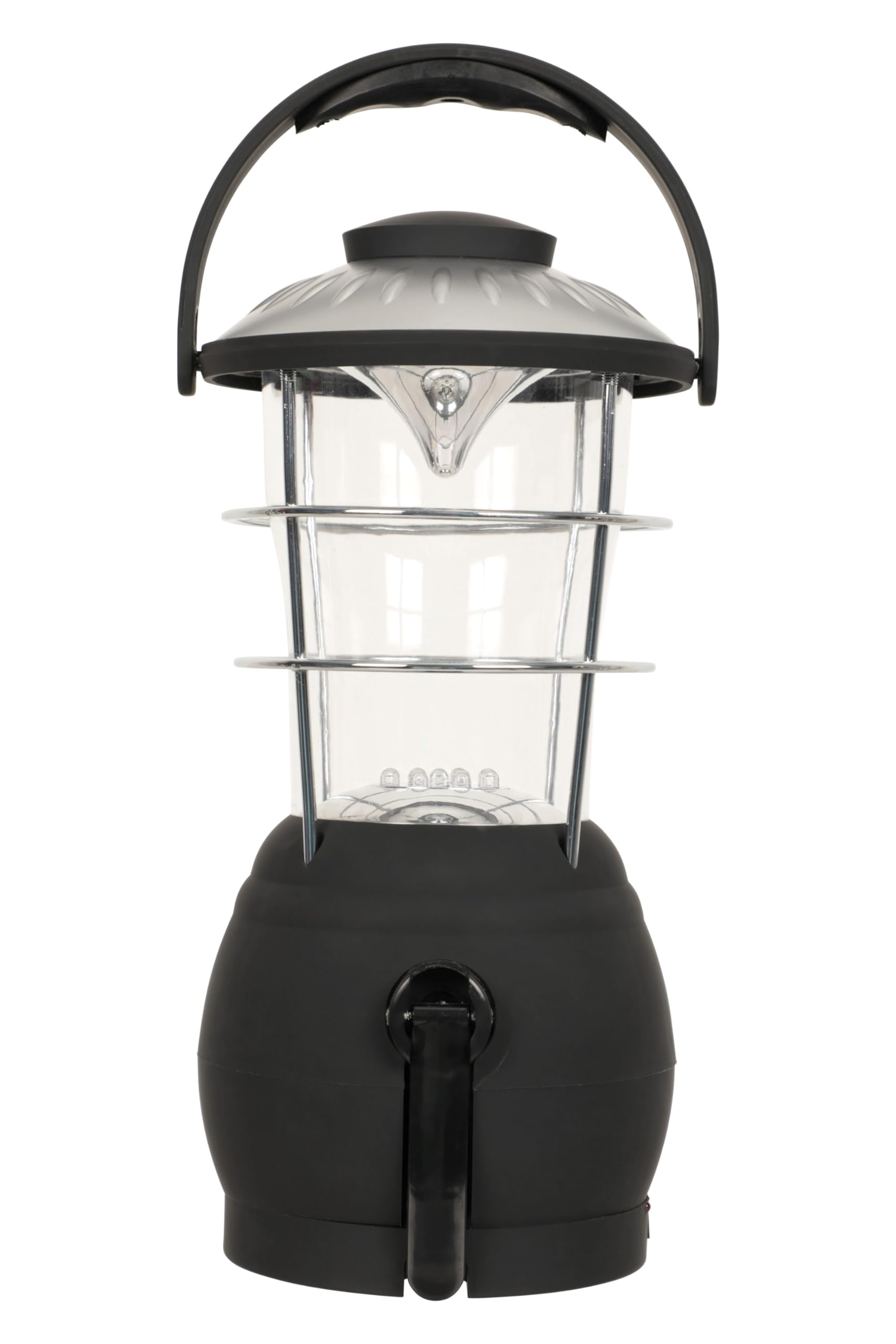 Mountain Warehouse Wind Up Lantern - Rechargeable LED Camping Light for Outdoor Adventures, Hiking, Emergency & Power Outages