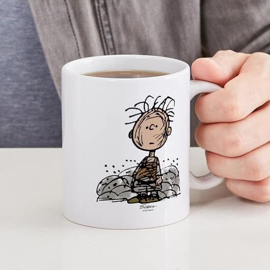 Pigpen Themed 11 oz (325 ml) Ceramic Coffee Mug - Perfect for Peanuts Fans, Office Use & Gift Giving