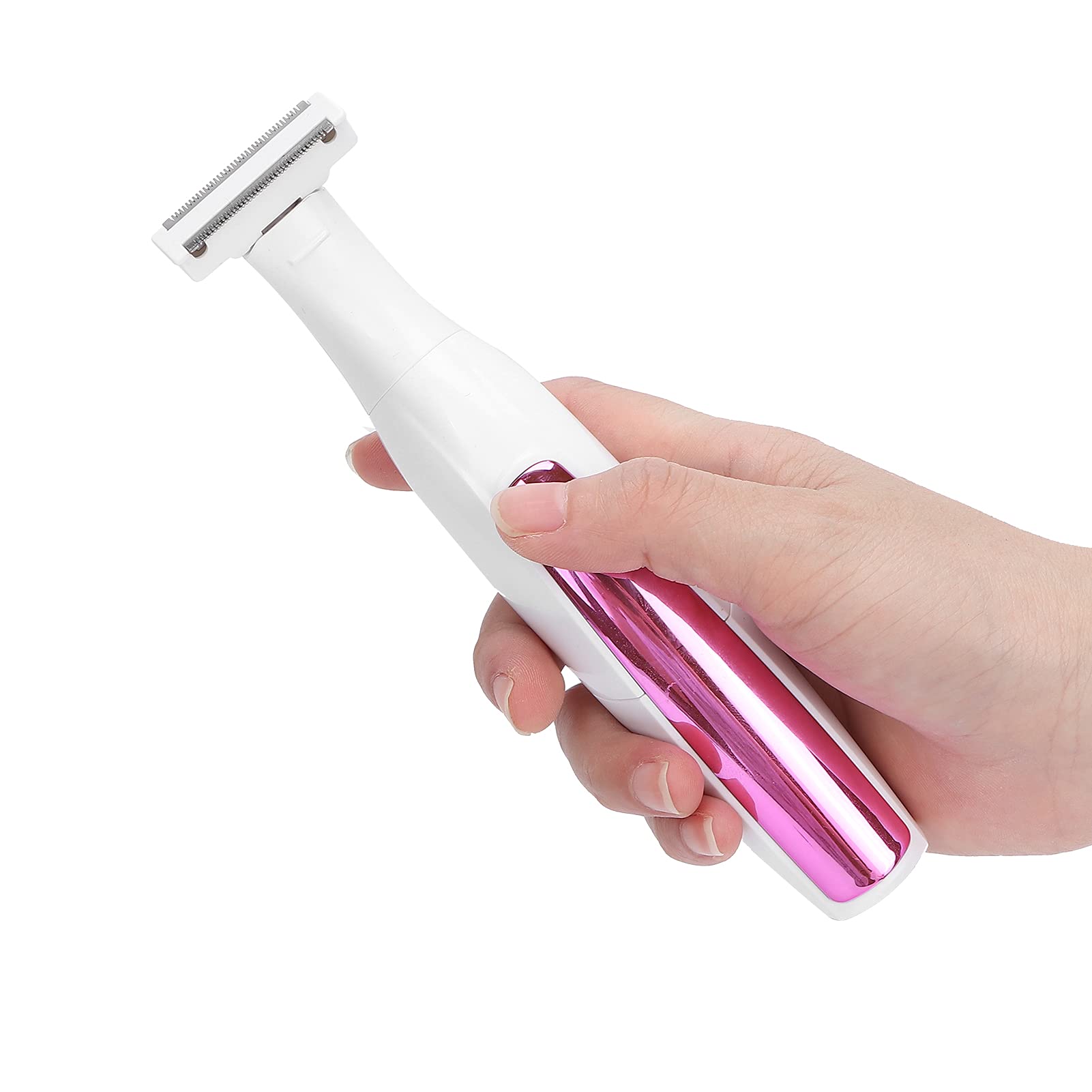 Women's Electric Razor & 3-in-1 Facial Hair Trimmer - Eyebrow Shaver, Hair Remover with Comb & Facial Cleaning Brush for Smooth Skin Care | Perfect for Travel, Home Use & Daily Grooming Routine