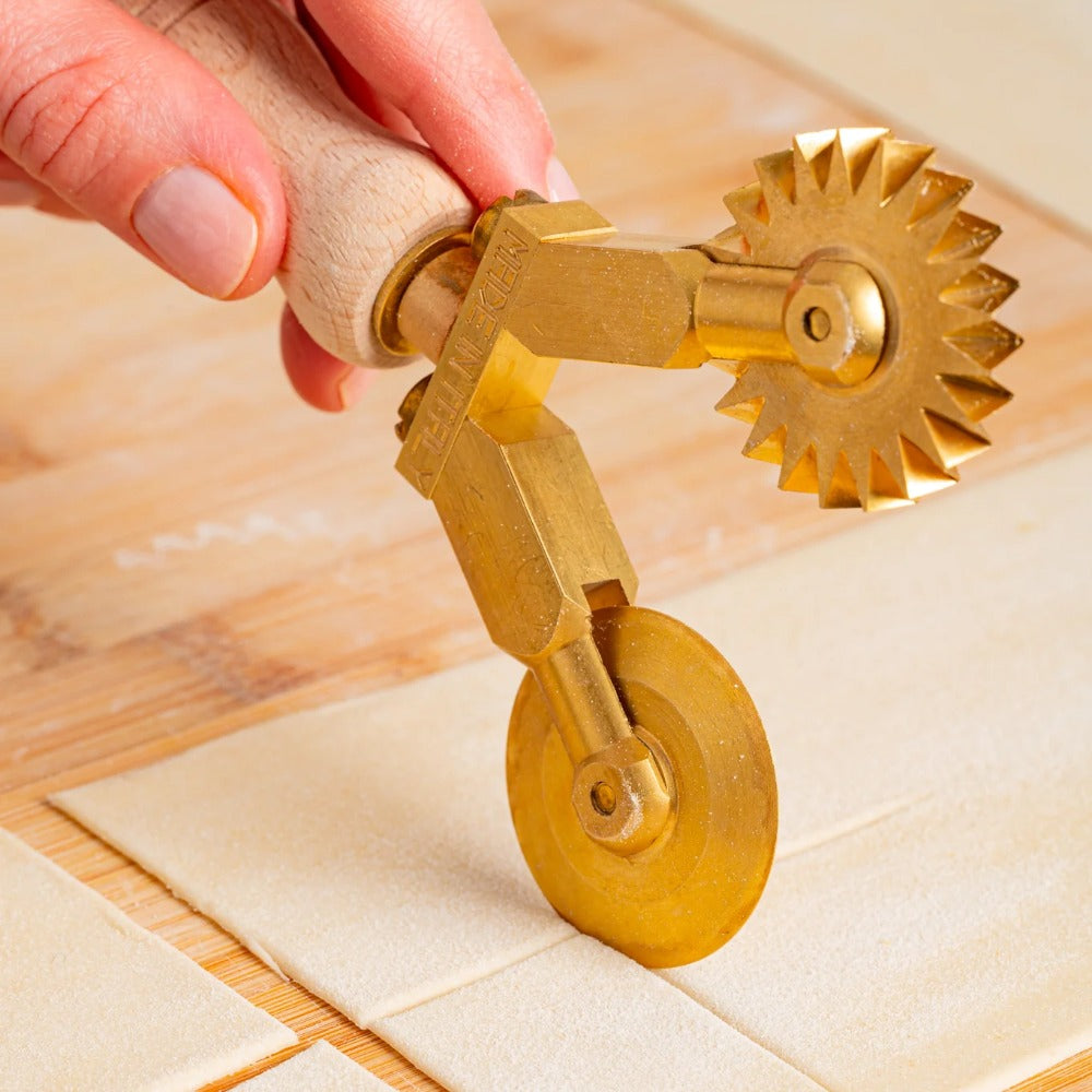 La Gondola Smooth/Fluted Combo Brass Cutter Wheel - Premium Metal Cutting Tool for DIY Projects, Jewelry Making & Crafting