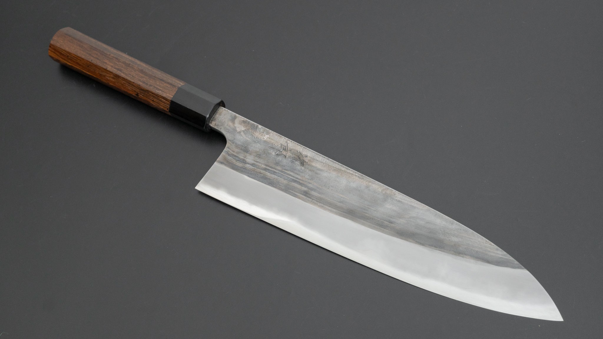 Premium Jiro Tsuchime Wa Gyuto 240mm Japanese Chef Knife with Taihei Tagayasan Handle - Perfect for Sushi, Sashimi & Precision Meat Cutting (#627)