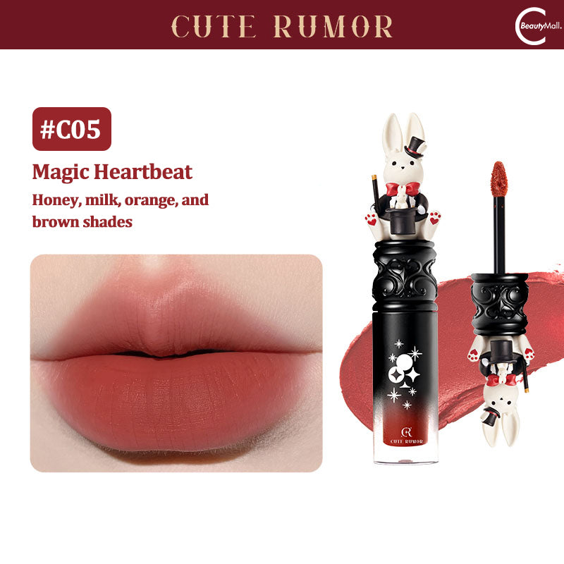 Limited Edition Cute Rumor Wonderland Circus Lip Gloss - Hydrating & Shiny Lip Glaze for Parties, Cosplay & Everyday Wear