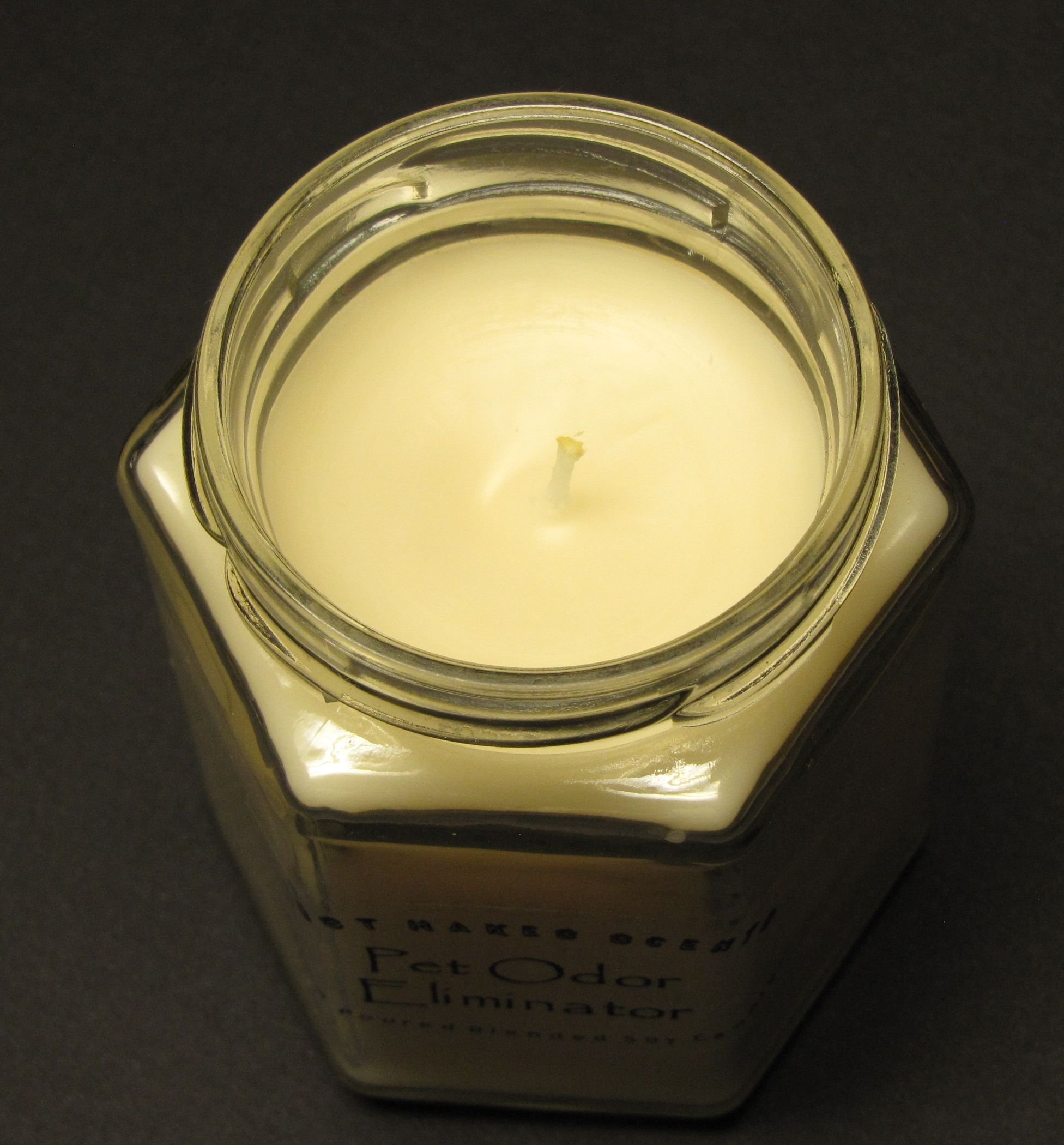 Natural Soy Wax Pet Odor Eliminator Candle | Hand-Poured in USA | Neutralizes Cigarette, Food & Pet Odors | Home Fragrance Candle for Living Room, Bathroom & Bedroom