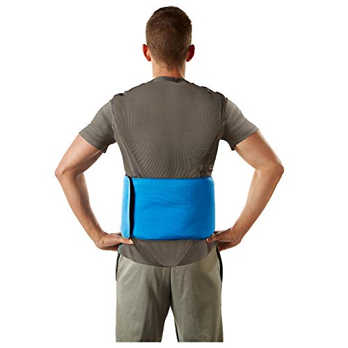 Extra Large Neoprene Ice Pack Wrap with Removable Gel Cold Pack - Back, Waist & Hip Pain Relief - 11.5
