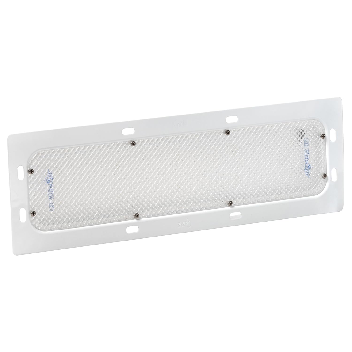 61261 White LED Recessed Dome Light - 18 Inch, 10 Diodes, Energy Efficient Ceiling Lighting for Kitchen, Bathroom, Hallway, and Closet