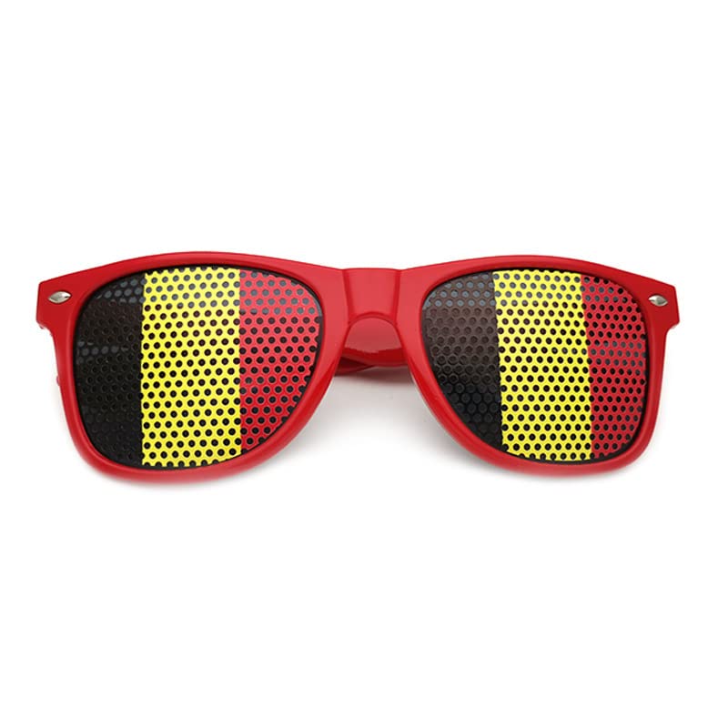 American Flag Mosaic Glasses - Patriotic Eyewear for 4th of July Parties, Independence Day Celebrations & National Pride Events - Perfect for BBQ, Parades & Festive Gatherings