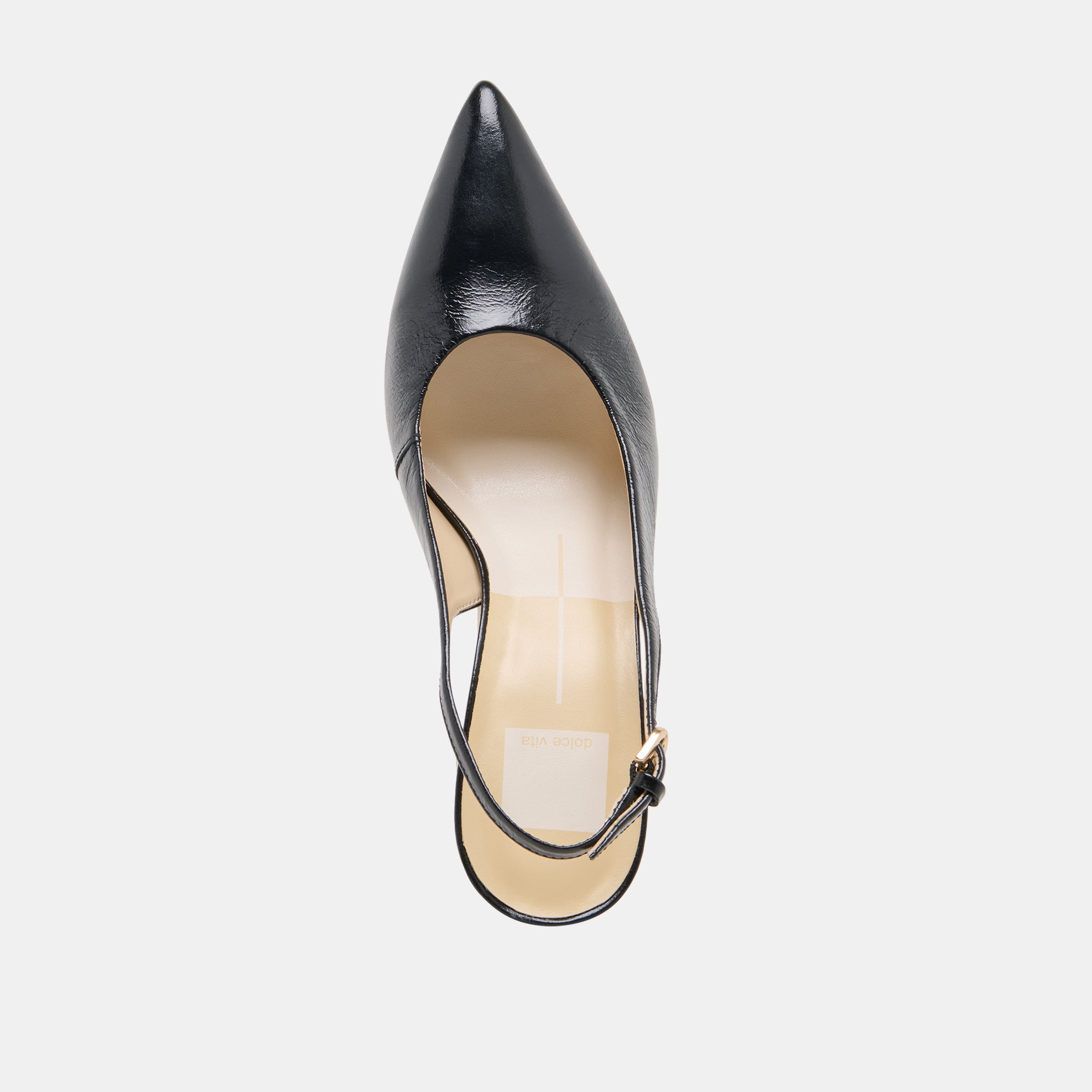 ELASI Women's Black Leather High Heels - Stylish & Comfortable Dress Shoes for Party, Wedding & Evening Events