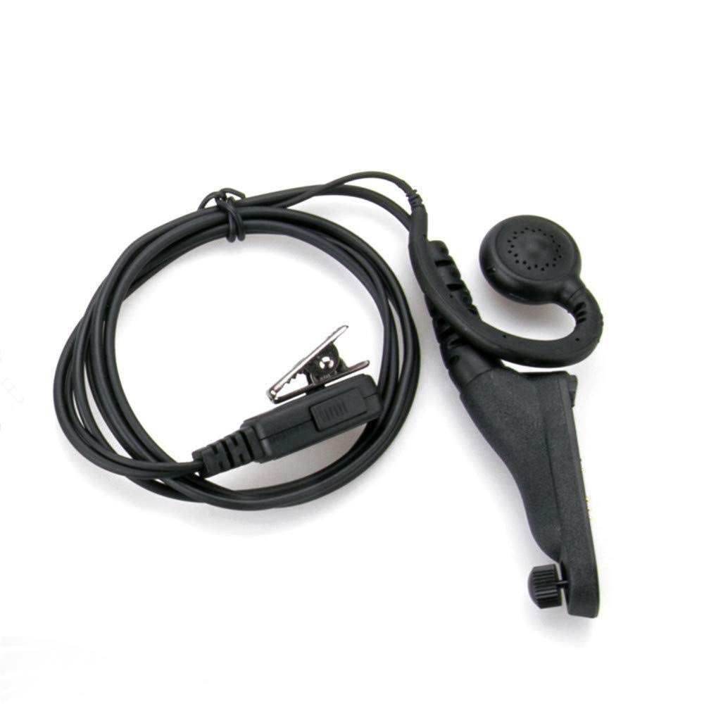 Professional Lapel Microphone Earpiece Headset for Motorola MTP830 S Tetra Two-Way Radio - Clear Communication for Security, Event Staff & Public Safety Professionals
