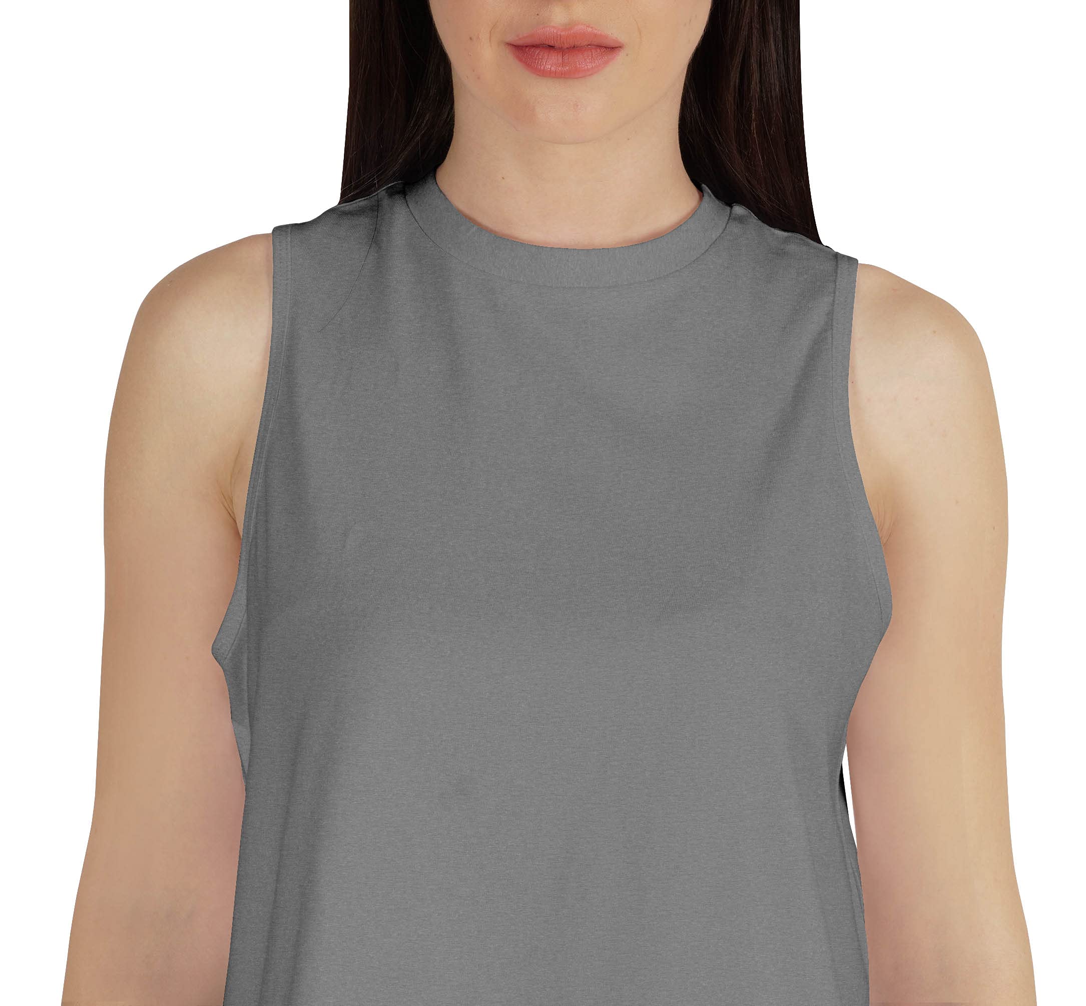 Inkmeso Women's Workout Crop Tops - Flowy Yoga Tank Tops for Running, Gym & Casual Wear