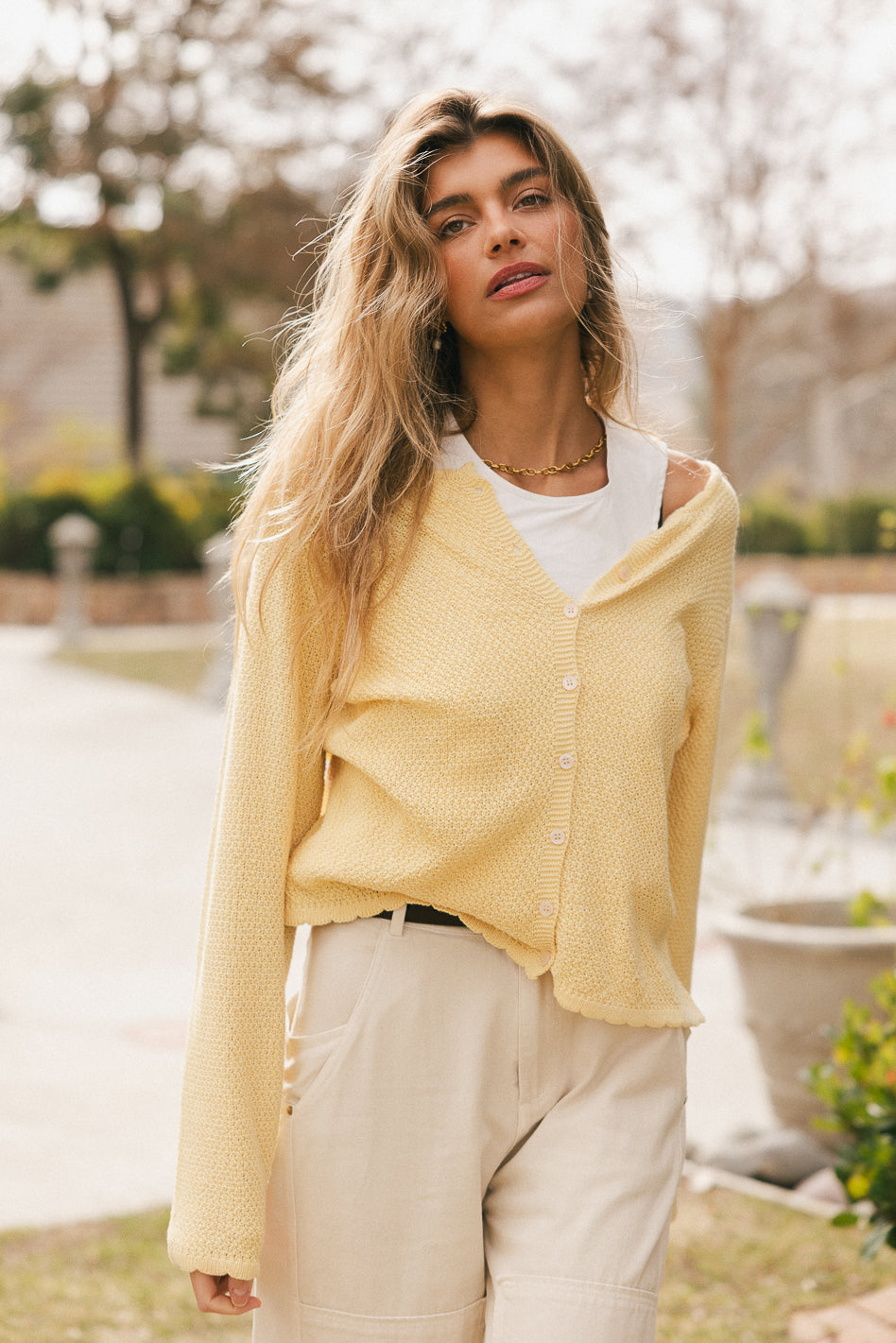 Azuline Women's Knit Cardigan Sweater - Soft & Cozy Open Front Long Sleeve Wrap - Perfect for Fall, Winter & Layering Outfits