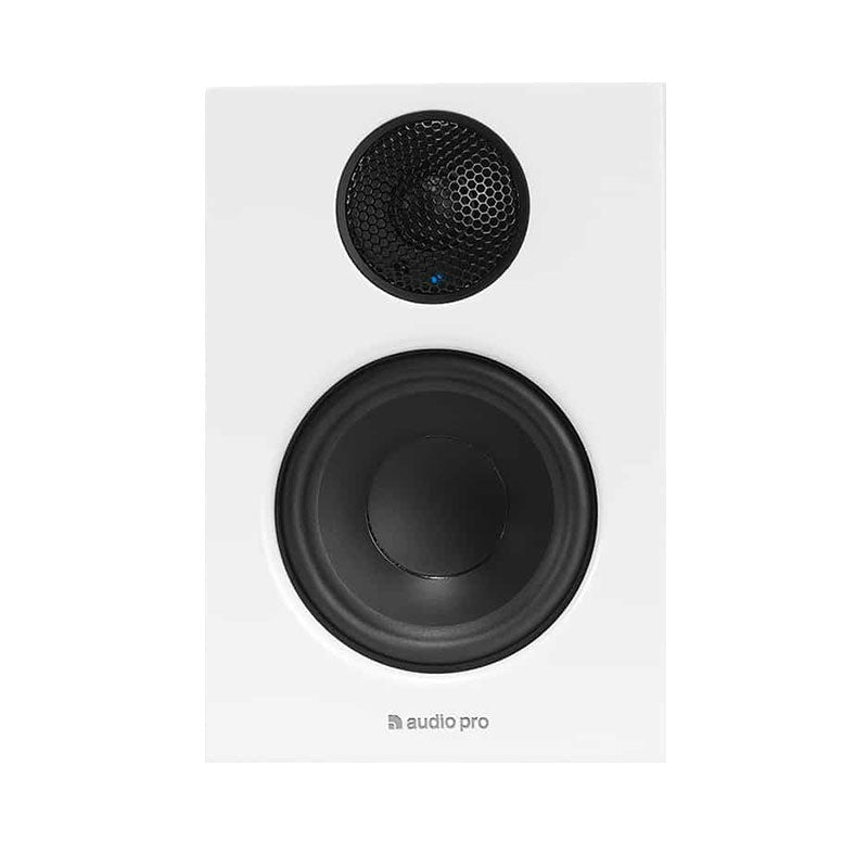 Audio Pro A28 Wireless Multiroom Speaker with Bluetooth - Premium Sound for TV, Movies & Music - White (Perfect for Home Theater & Living Room Entertainment)