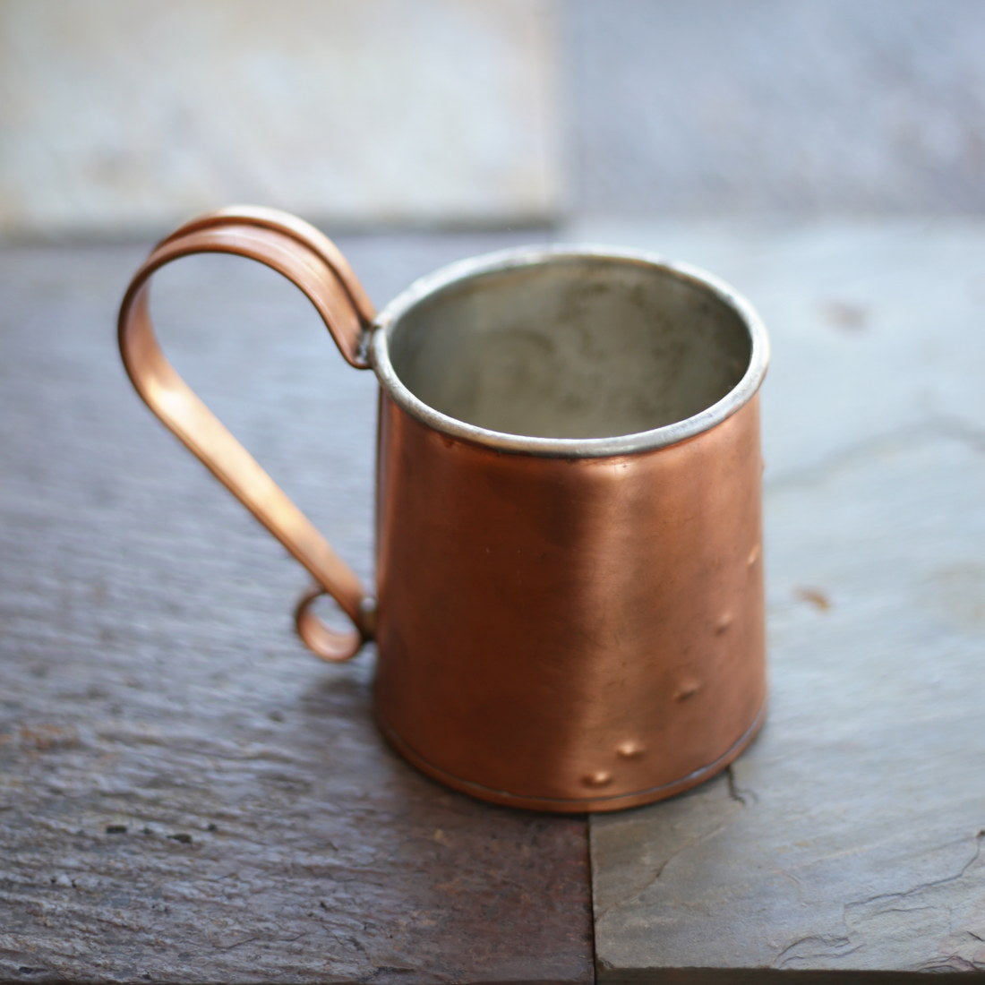 Premium Copper Measuring Cup Set - 4-Piece Kitchen Essentials for Baking & Cooking - Perfect for Measuring Liquids, Dry Ingredients & Spices
