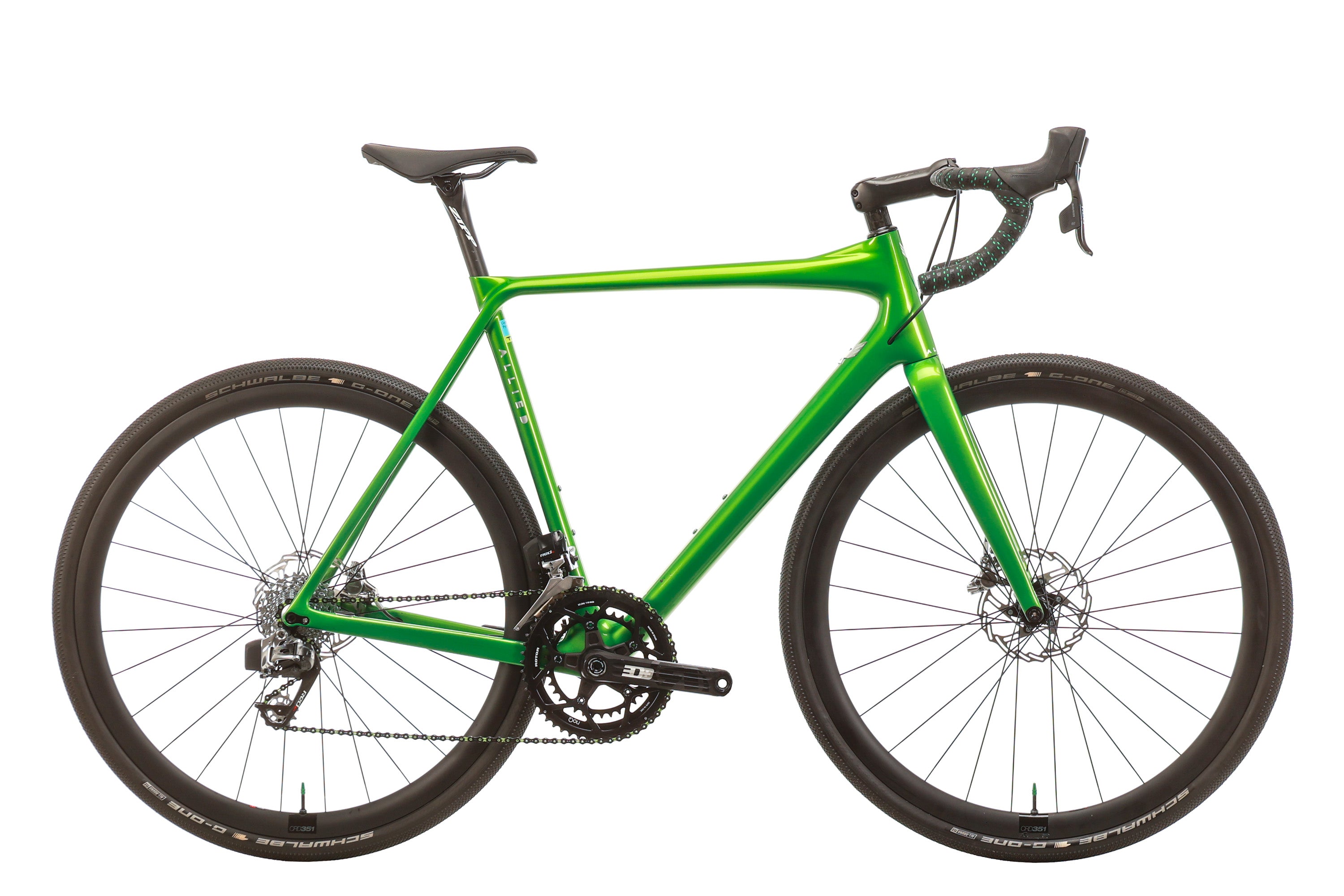 2022 Allied Alfa Allroad Gravel Bike - Large Size | Premium Carbon Frame for Adventure & Commuting | Perfect for Off-Road Trails & Urban Riding