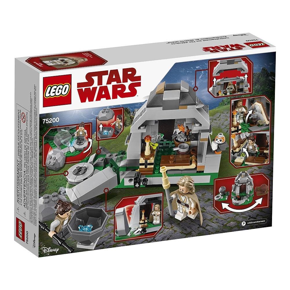 LEGO Star Wars The Last Jedi Ahch-To Island Training Building Kit 75200 (241 Pieces) - Perfect for Star Wars Fans, Collectors & Creative Play