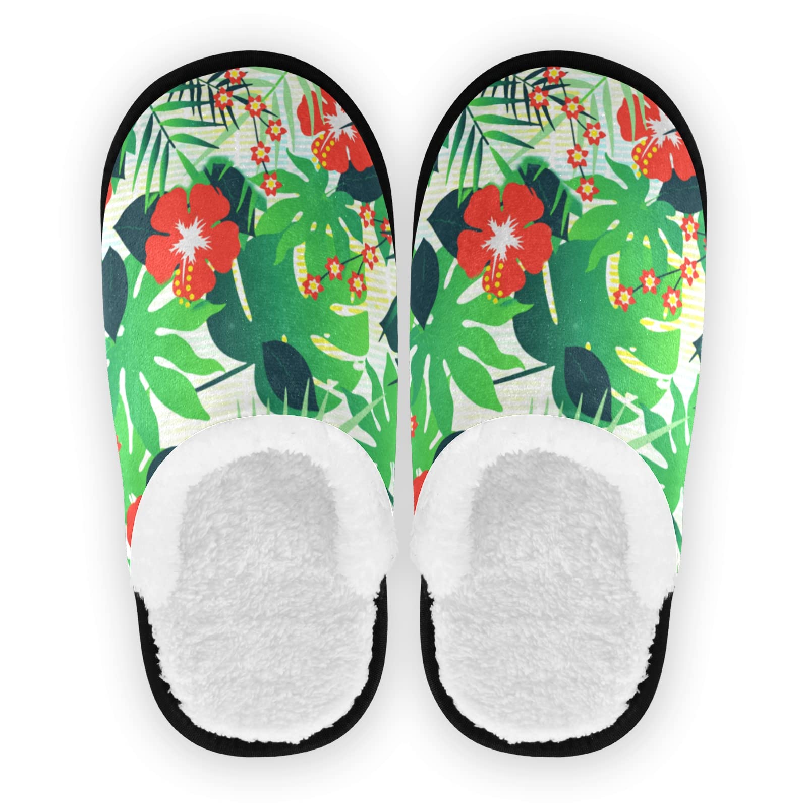 **Avocado Slippers for Women & Men - Funny Cute Fuzzy Plush Lined House Shoes for Indoor & Outdoor Use - Perfect for Relaxing at Home, Gift Giving, or Themed Parties**