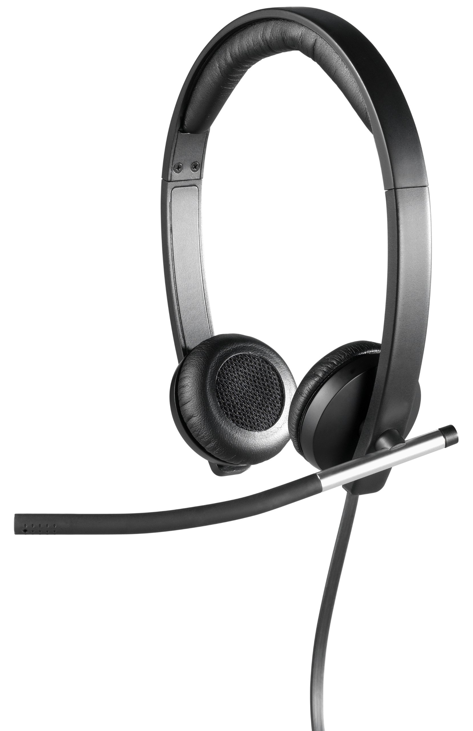 Logitech H650e USB Stereo Headset with Noise-Canceling Mic for Office, Gaming & Online Meetings - Comfortable Over-Ear Design for All-Day Use