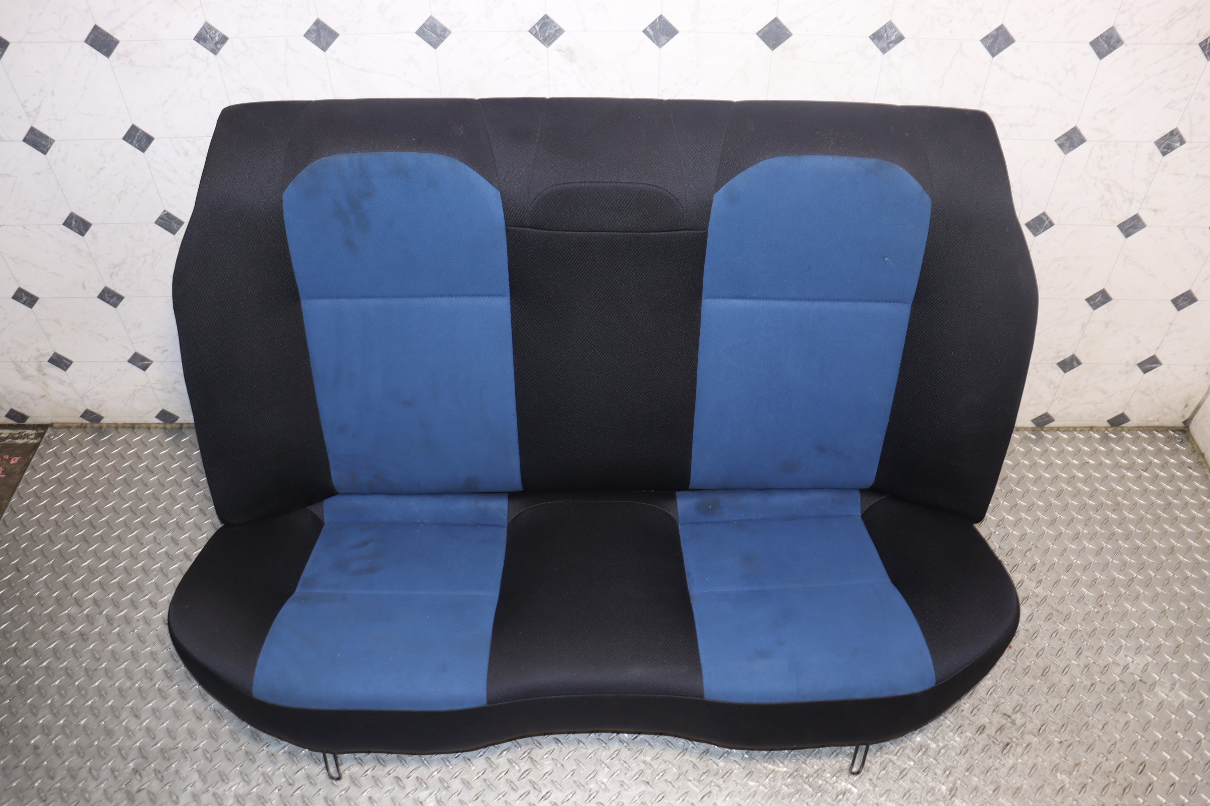 JDM Subaru Impreza WRX STI V7 Front & Rear OEM STI Seats - Perfect for Racing & Car Enthusiasts