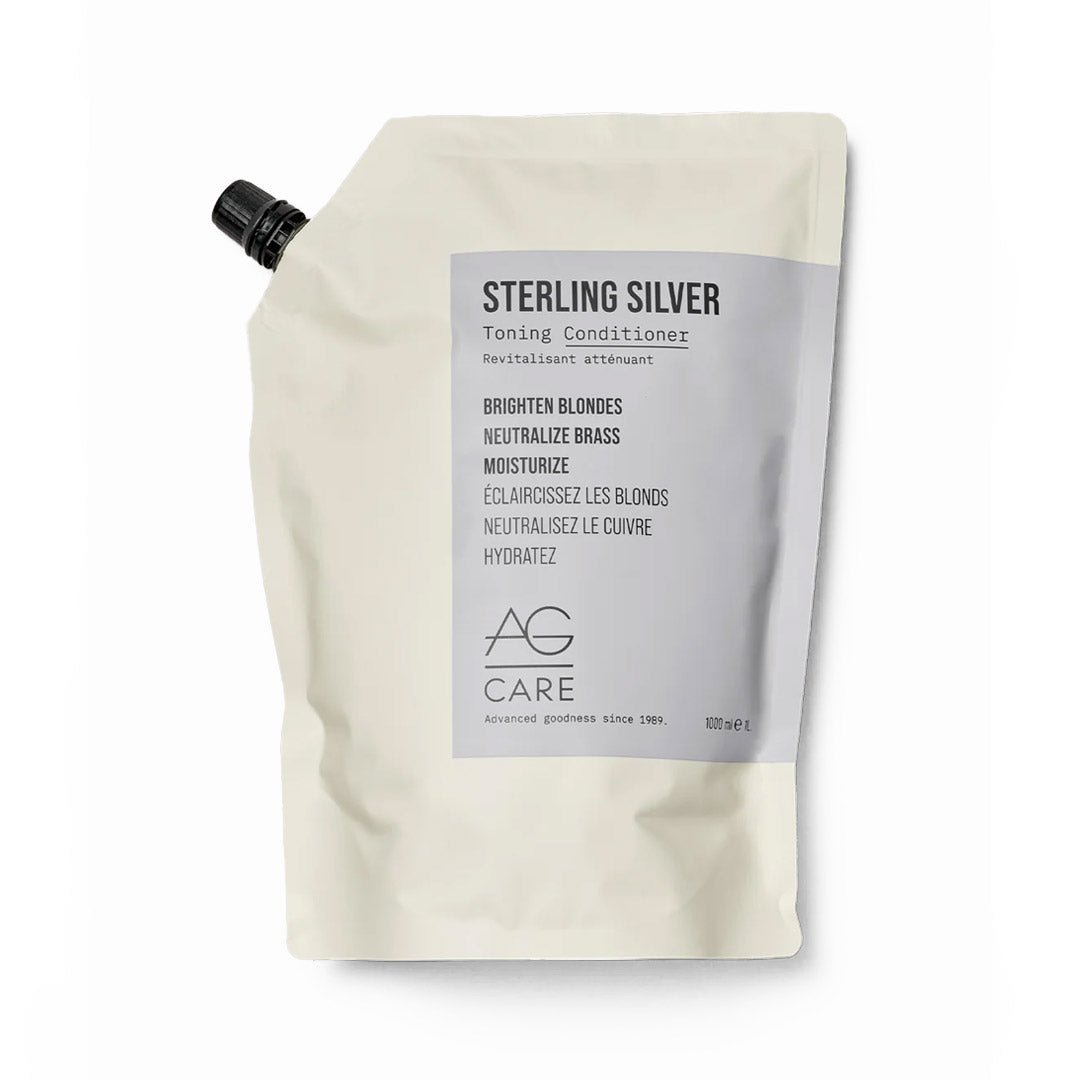 AG Care Sterling Silver Toning Conditioner 1L - Professional Jewelry Cleaner for Silver Rings, Necklaces & Bracelets - Restores Shine & Prevents Tarnish - Perfect for Home & Jewelry Store Use