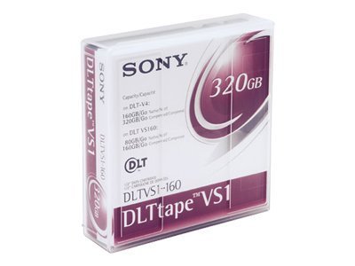 Sony DLT VS1 Data Storage Tape Cartridge - Reliable Backup Solution for Servers & Enterprise Data Archiving