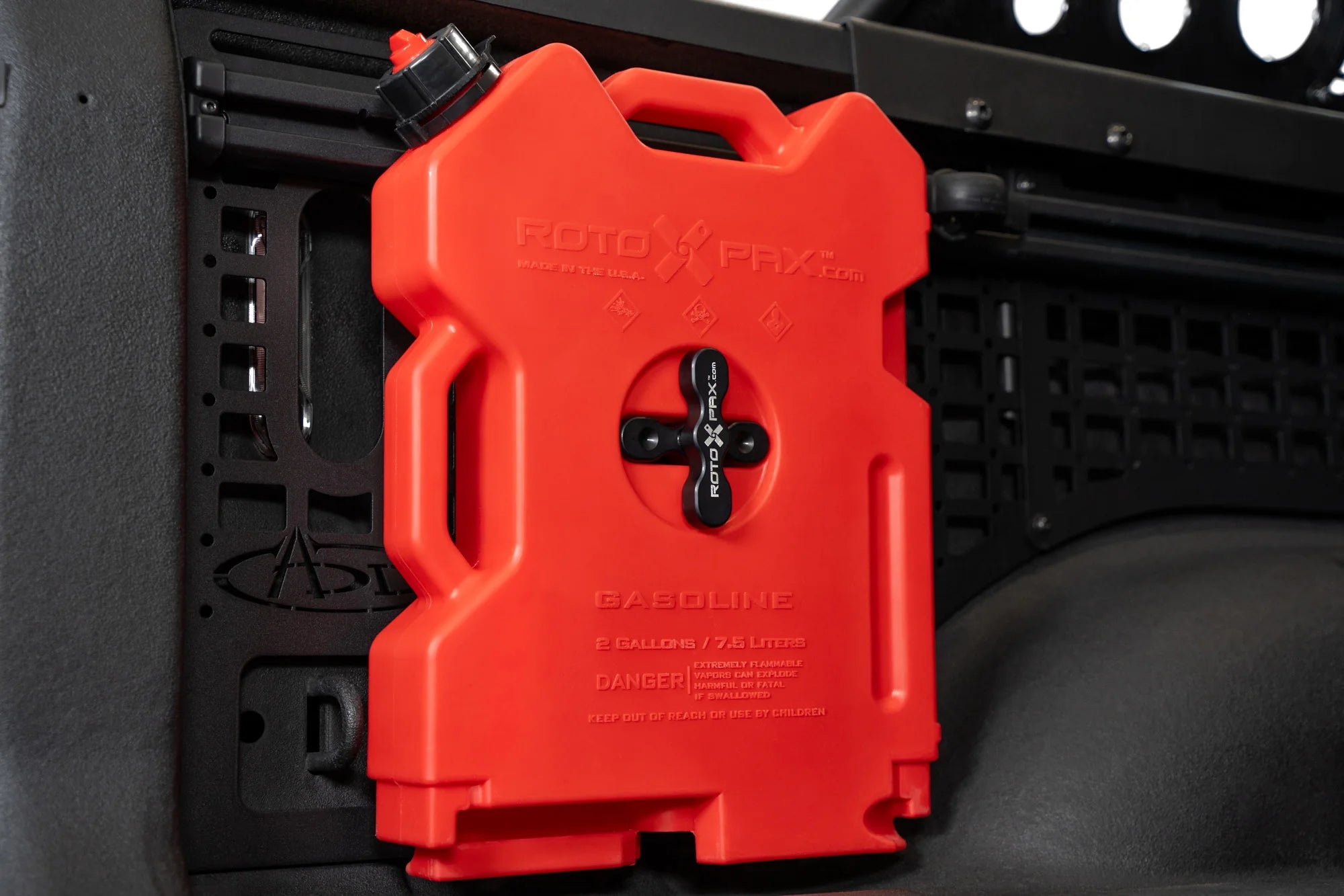 Rago Fabrication Universal RotoPaX Mount Bracket for Molle Panels - Heavy Duty Off-Road Vehicle Accessory for Jeep, Truck & SUV Organization