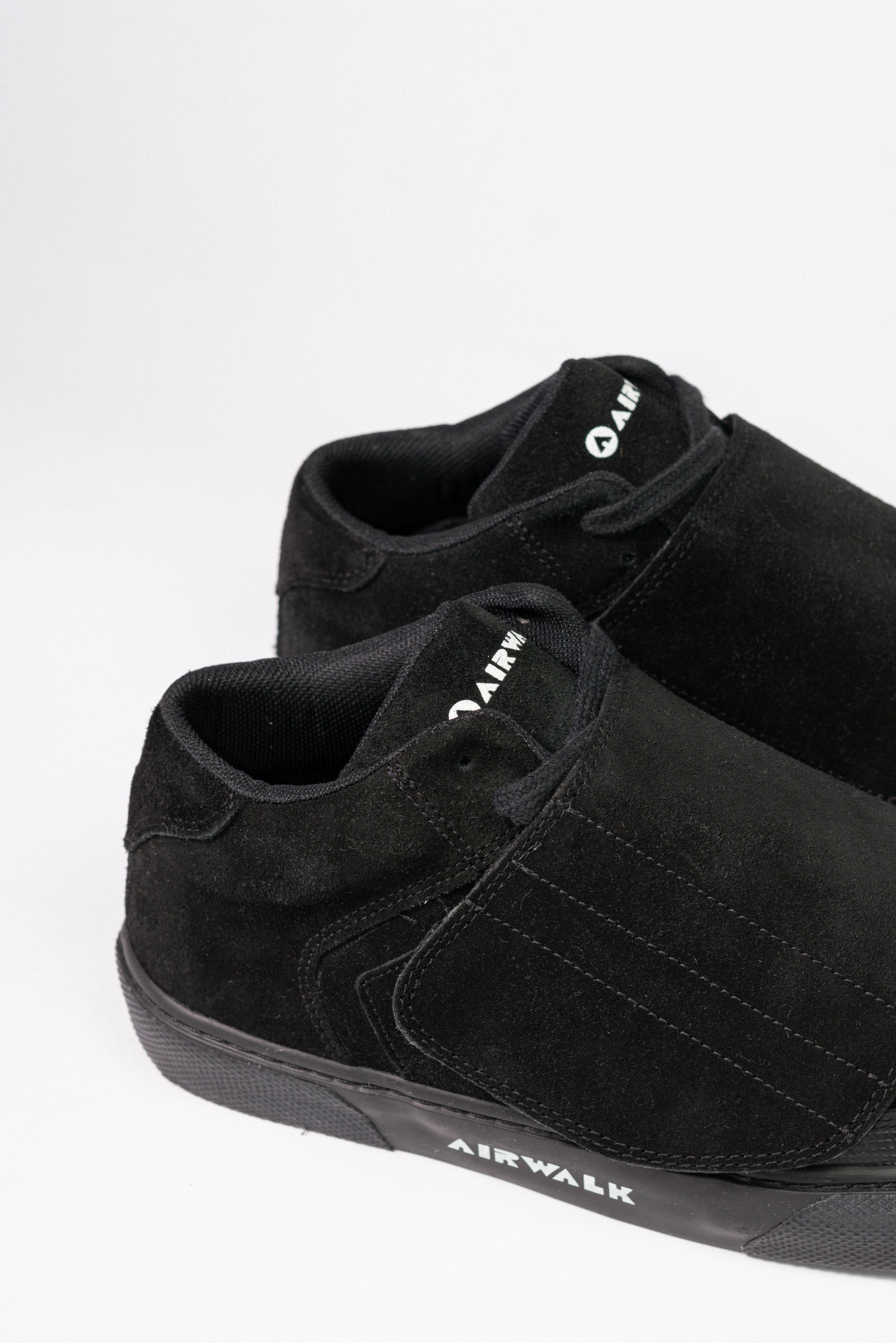 Unisex Air Walk Stone Black Sneakers - Comfortable Casual Shoes for Walking, Running & Everyday Wear